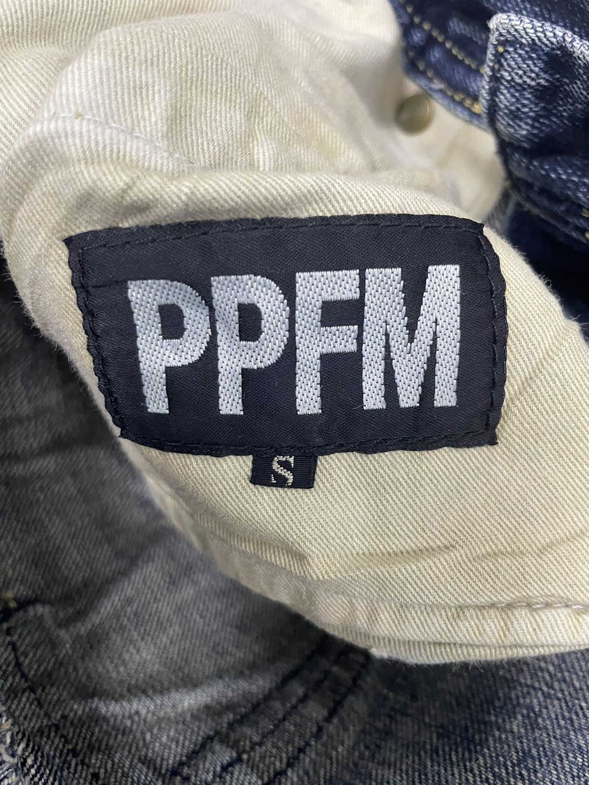 PPFM PPFM Bikers Distressed Jeans Size US 29 - 11 Thumbnail