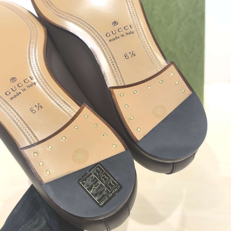 Gucci Gucci Casual Stylish Flat Shoes in Coffee Brown - Size US 7.5 / EU 40-41 - 3 Thumbnail
