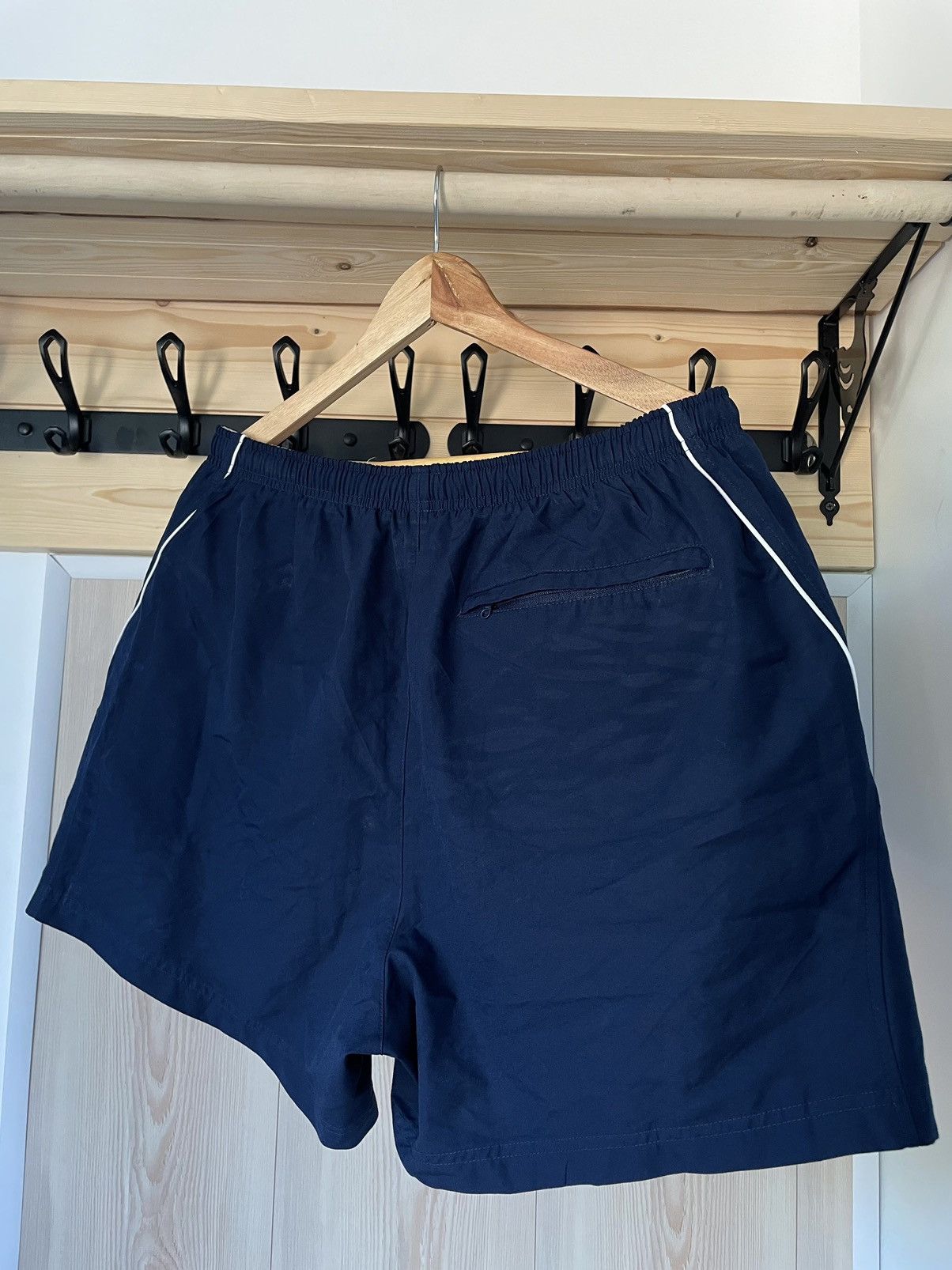 Nike × Vintage Vintage Nike Y2K Striped Nylon Shorts Size US 38 / EU 54 - 5 Thumbnail