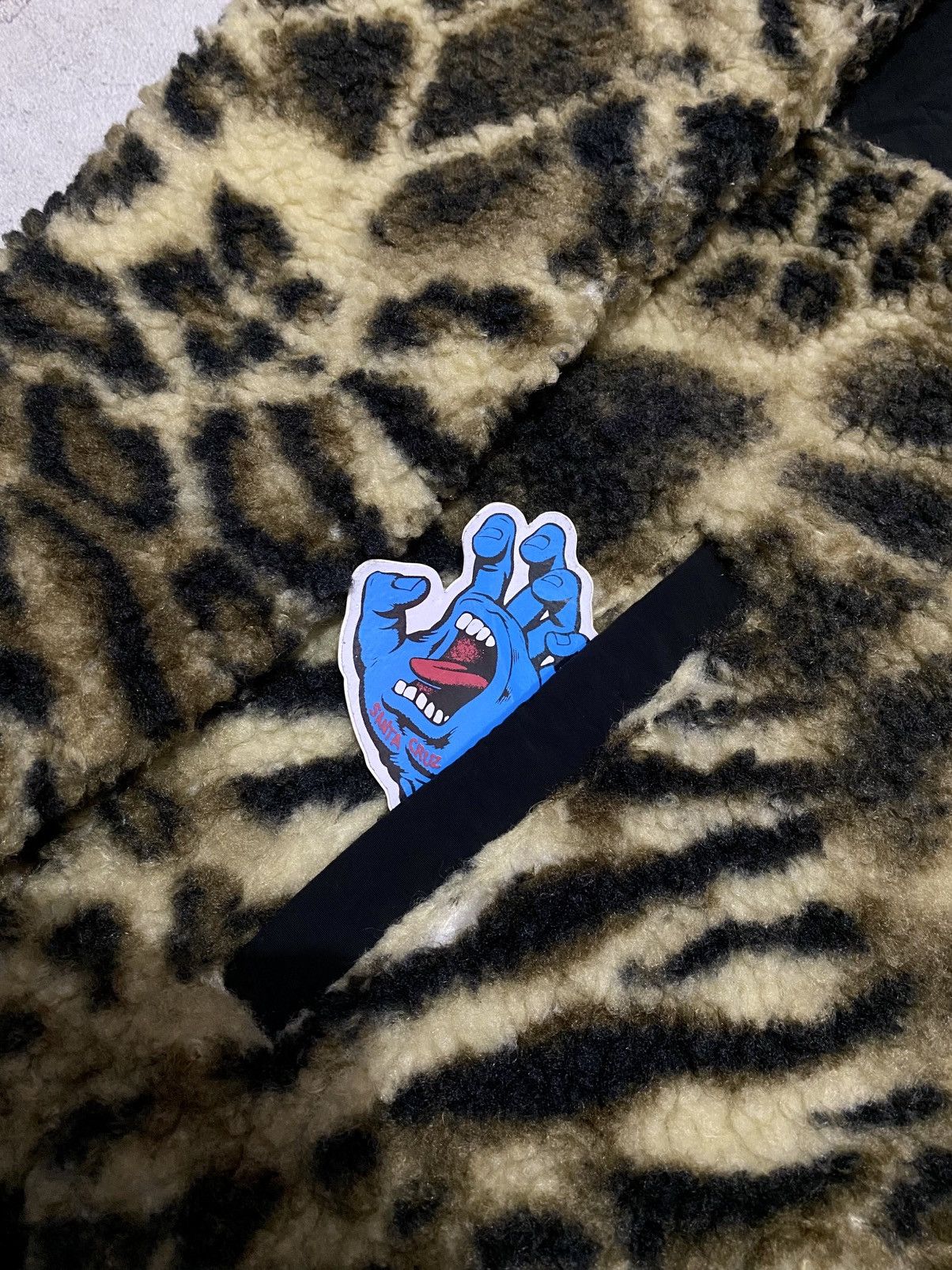 Other Workman Find-Out Leopard Fleece Jacket Size US L / EU 52-54 / 3 - 6 Thumbnail