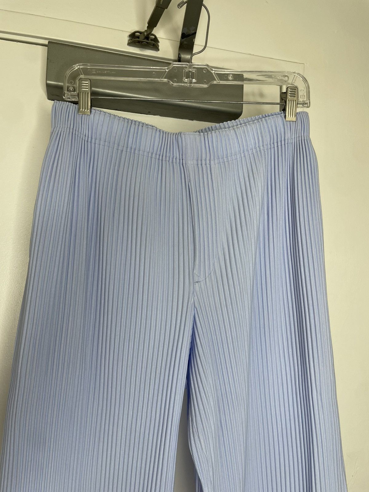 Homme Plisse Issey Miyake Homme Plisse Issey Miyake Blue Trouser Size 26" / US 2 / IT 38 - 2 Thumbnail