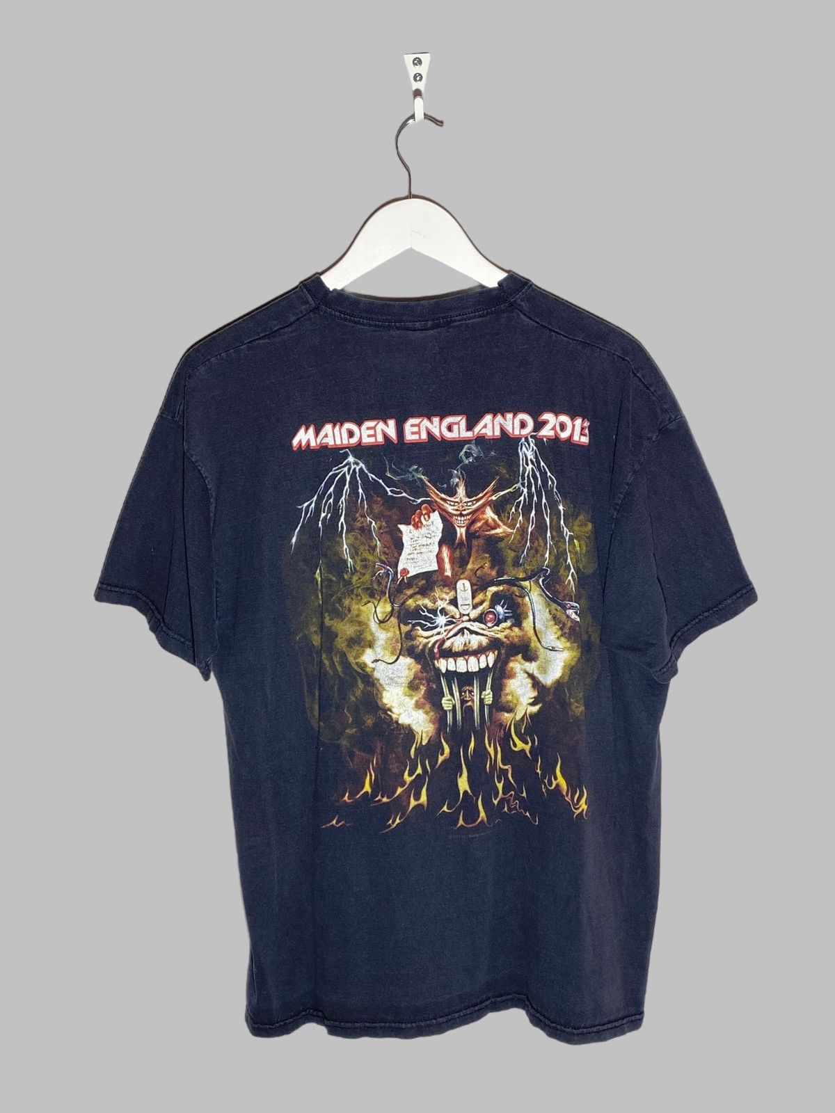 Iron Maiden 🔥 IRON MAIDEN VINTAGE METAL TEE CAN I PLAY W MADNESS Size US XL / EU 56 / 4 - 2 Thumbnail