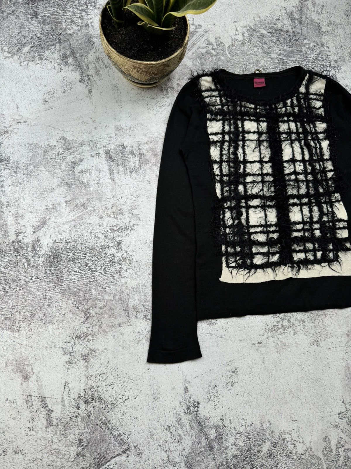 Designer Vintage Distressed Y2K Save The Queen ! Luxury Sweater Size S / US 4 / IT 40 - 2 Thumbnail
