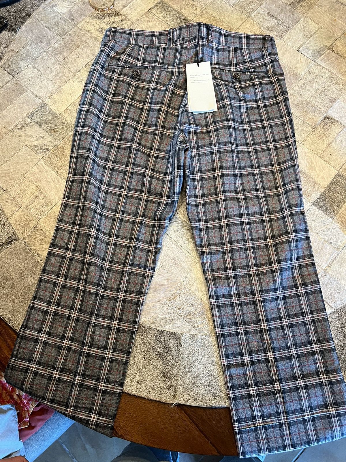 Gucci Gucci Plaid Dress Pants Size 46R - 8 Thumbnail