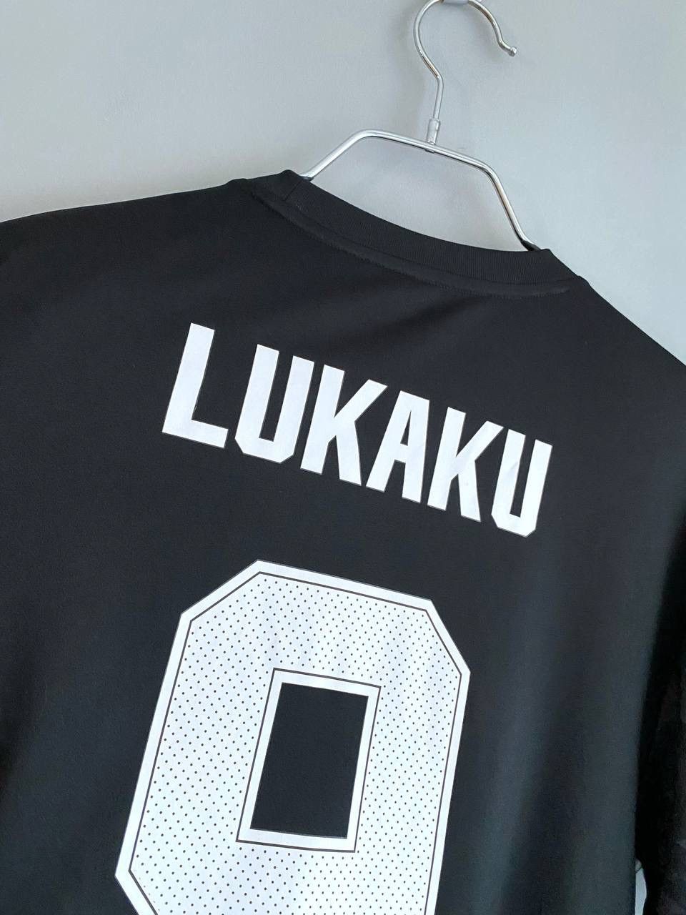 Adidas Adidas Manchester United 2017/18 Soccer Jersey Champions League Patch #9 Lukaku Size US L / EU 52-54 / 3 - 17 Thumbnail