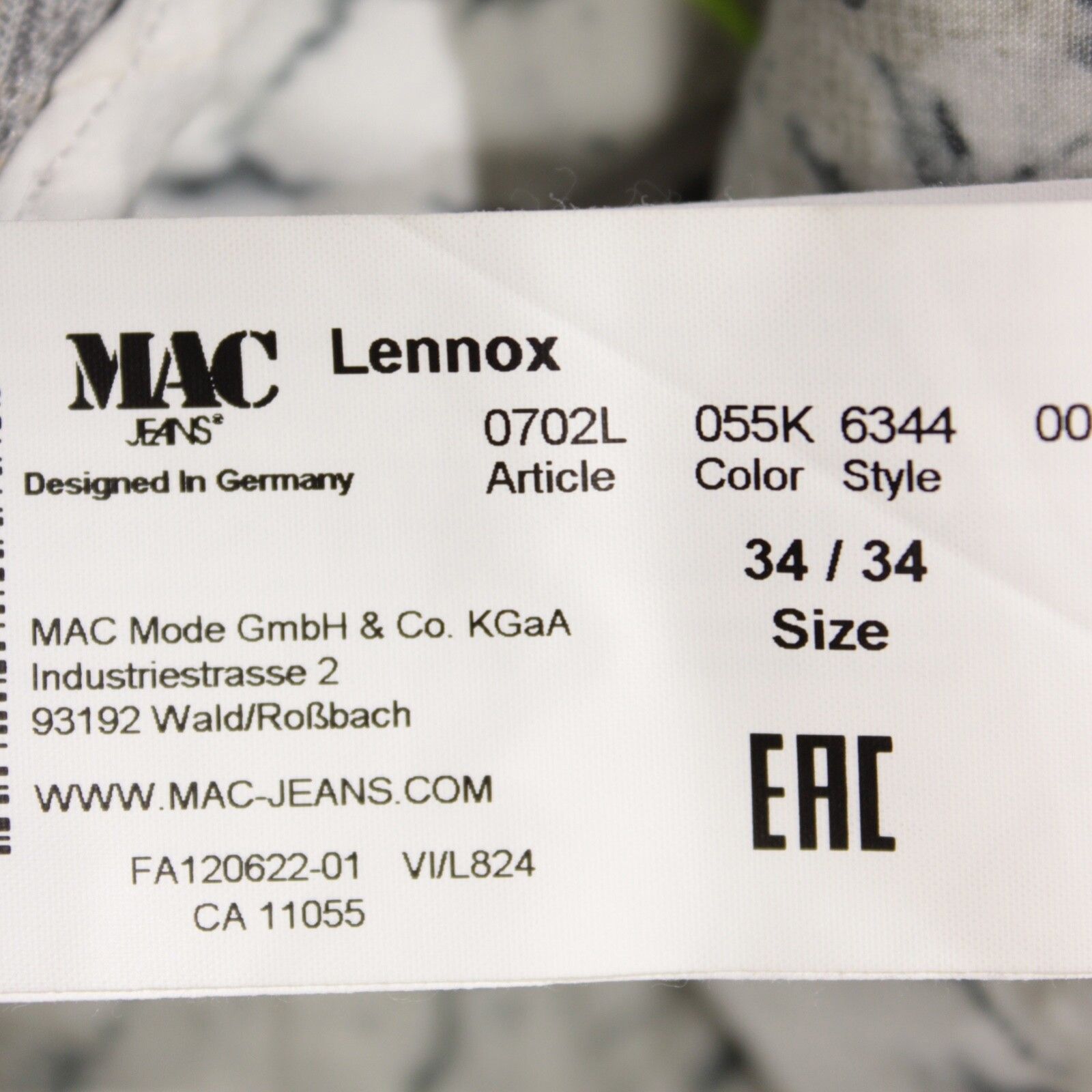 MAC Jeans Mac Jeans New with tags Chino Size 34 US In Gray Size US 34 / EU 50 - 7 Thumbnail