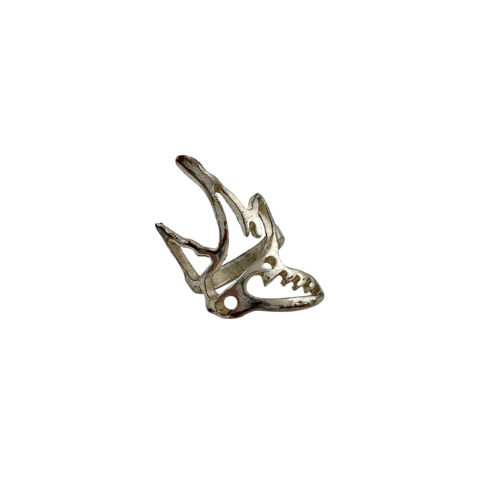 Other Vintage Women's Silver Toned Geometric Ring Size ONE SIZE - 4 Thumbnail