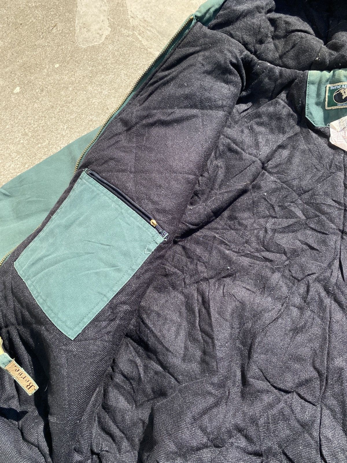 Carhartt Vintage Berne Heritage Duck Hooded Active Work Jacket Size US XXL / EU 58 / 5 - 11 Thumbnail