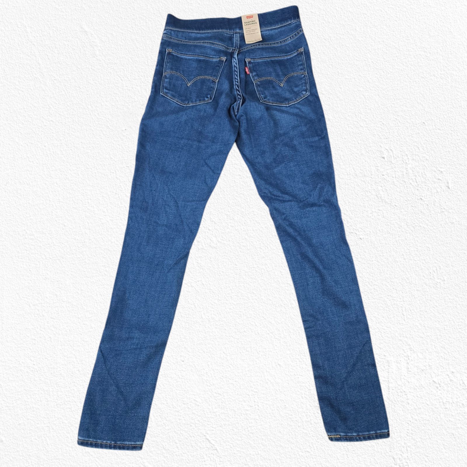 Levi's Levi's Medium Wash Mid Rise Shaping Jeggings Size 25 Size 25" / US 0 / IT 36 - 10 Thumbnail