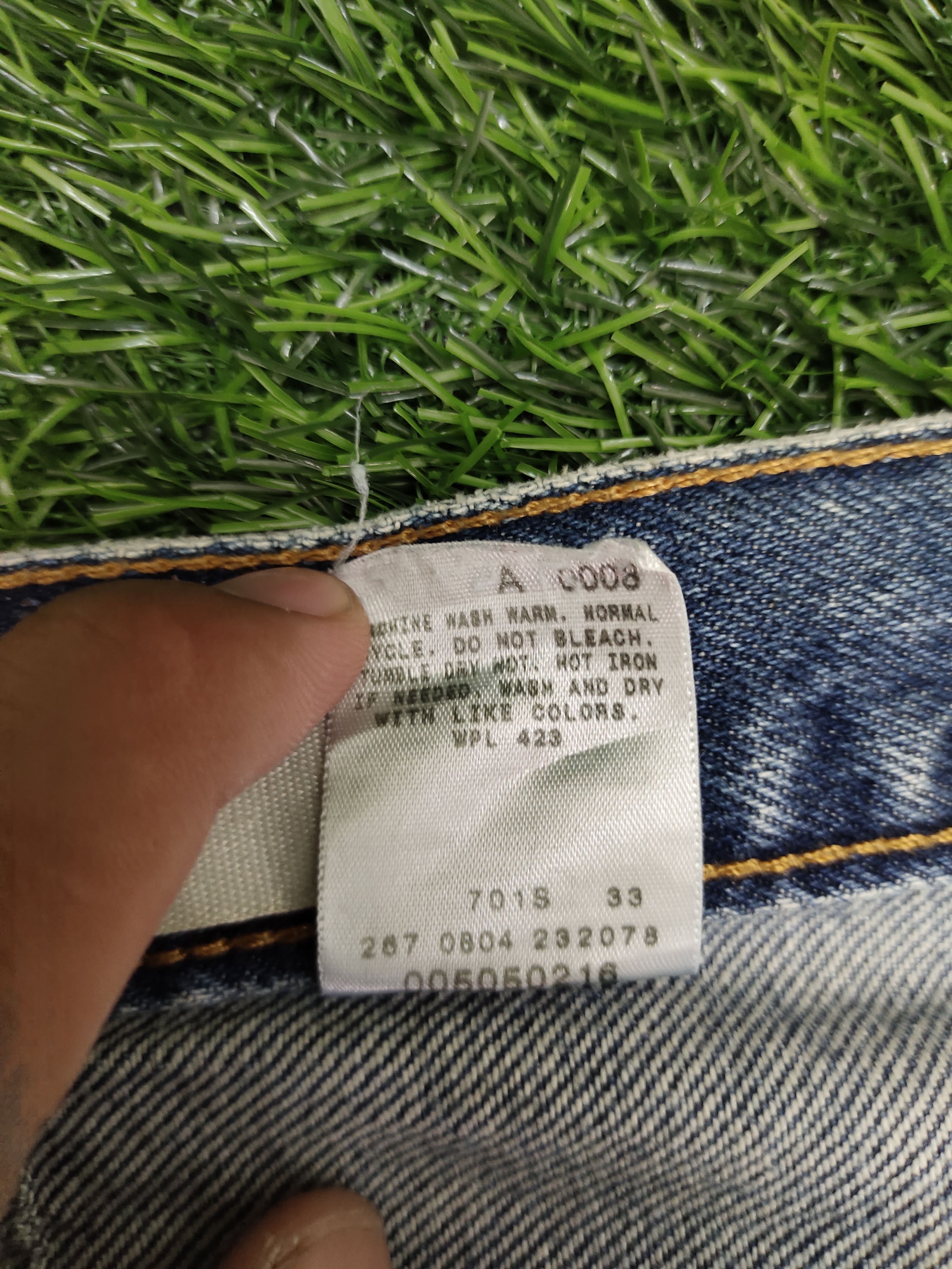Levi's Size 32x29 Vintage Levis 505 Regular Fit Jeans Distressed Size US 32 / EU 48 - 19 Thumbnail
