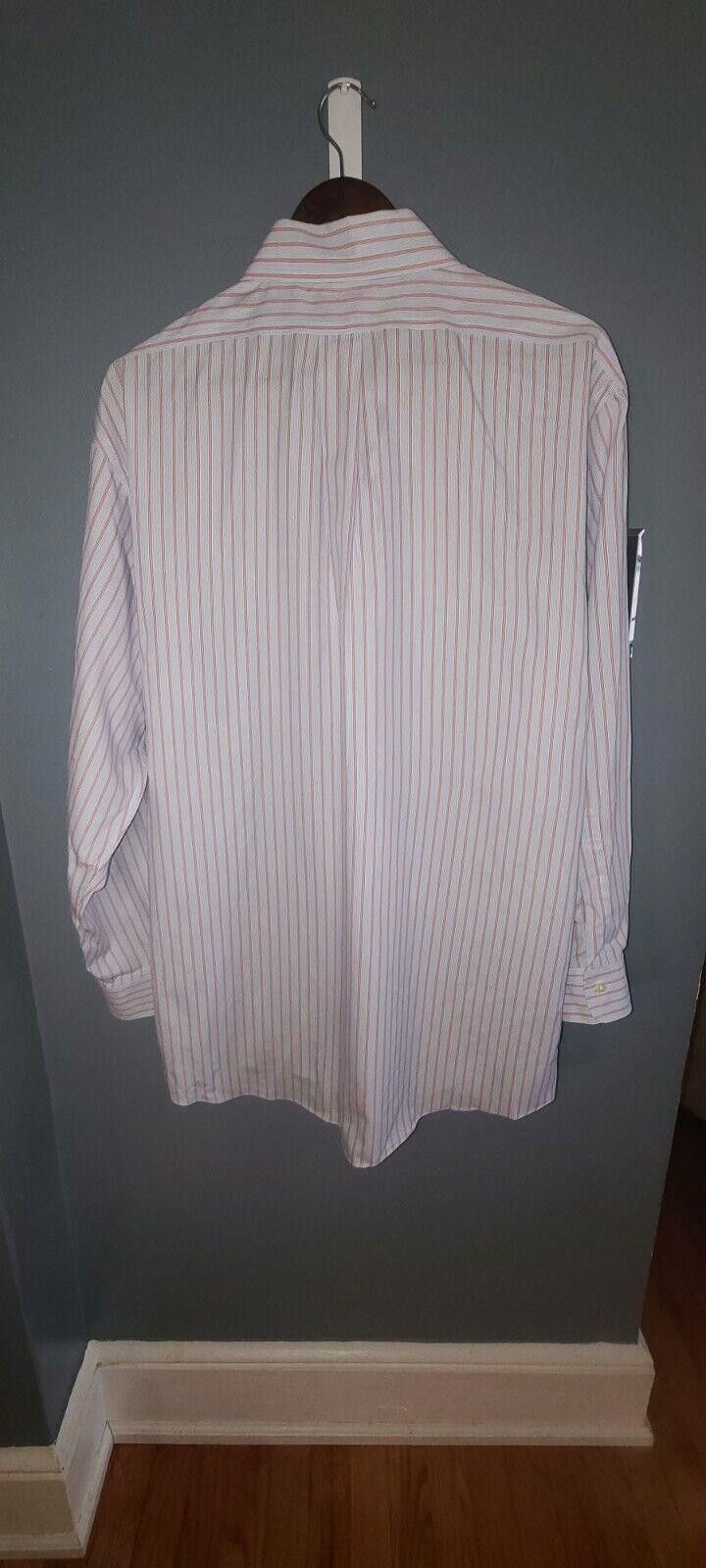 Brooks Brothers Men's Brooks Brothers Classic Button Up Shirt 17 1/2-33 Size 38R - 8 Thumbnail