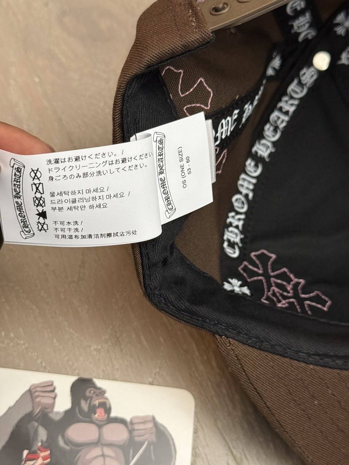 Chrome Hearts Chrome Hearts Cross Patch Hat Brown Pink Size ONE SIZE - 9 Thumbnail