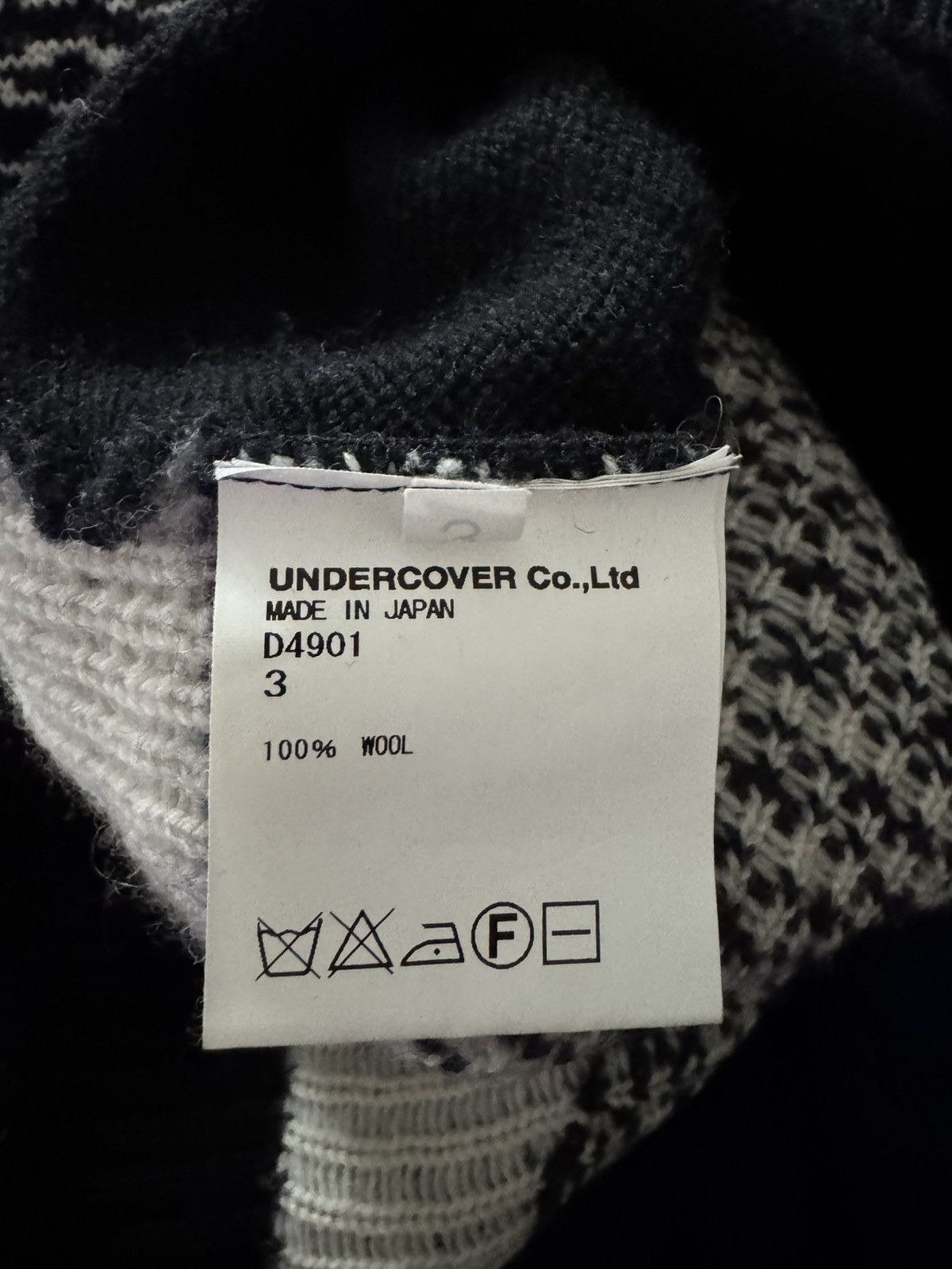 Joy Division × Undercover Undercover FW 09 Joy Division Sweater Size US L / EU 52-54 / 3 - 4 Thumbnail