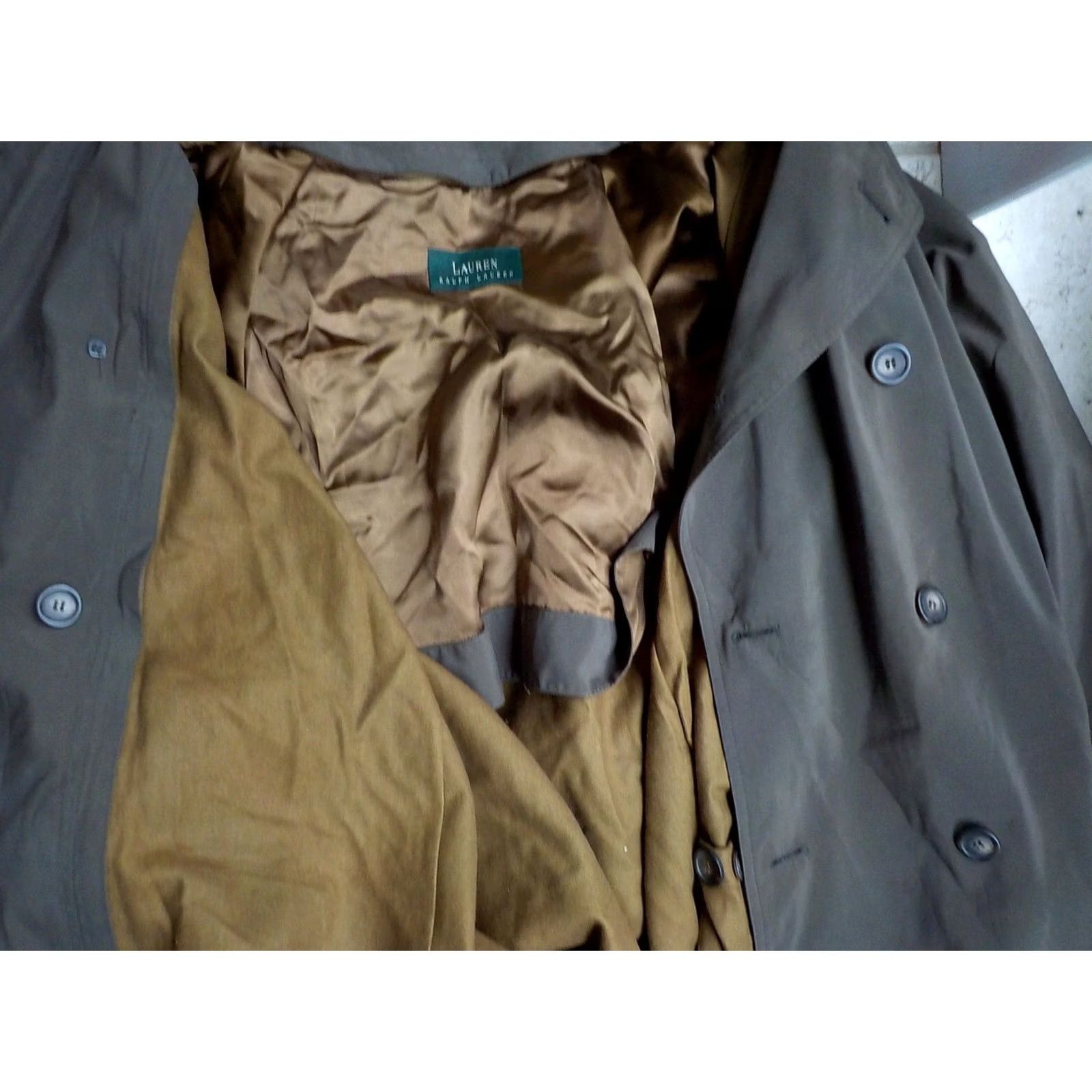 Ralph Lauren VINTAGE Lauren Ralph Lauren Trench Coat Shirt? (not applicable) Size US XXS / EU 40 - 6 Thumbnail