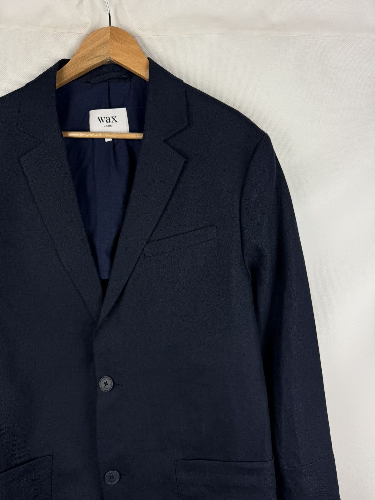 Wax London Wax London Men’s Linen 2 Piece Suit Blazer Jacket Pants Size 42R - 5 Thumbnail