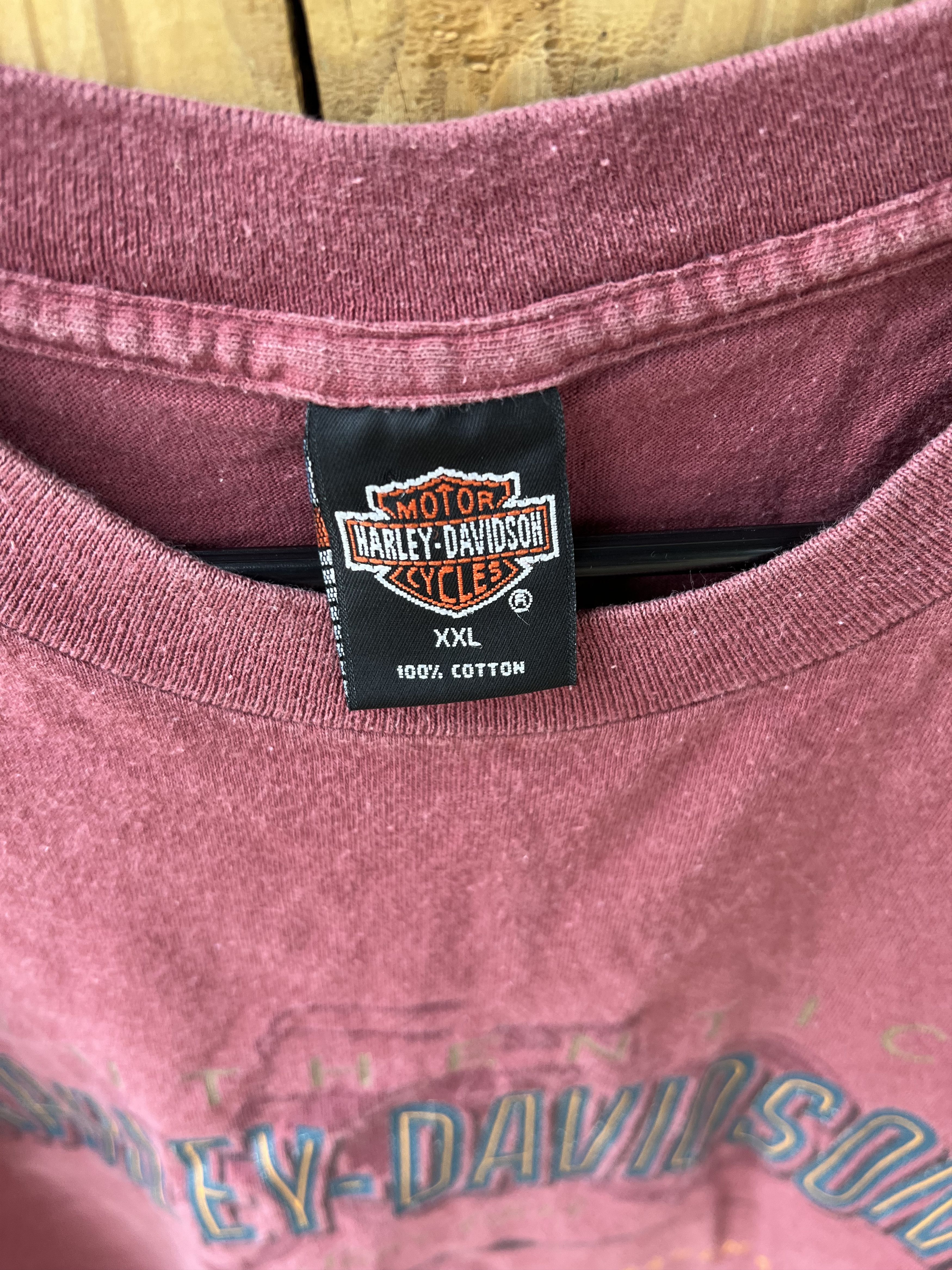 Harley Davidson 1997 Harley Davidson T-Shirt Aruba (Fits XL) Size US XXL / EU 58 / 5 - 2 Thumbnail
