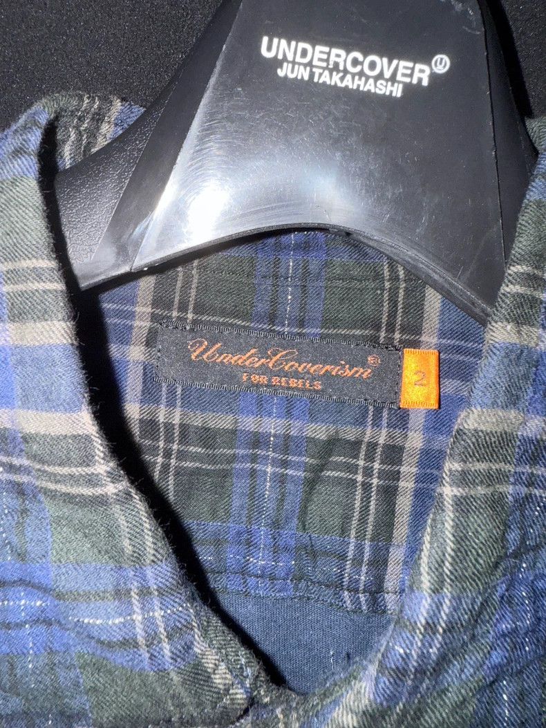 Undercover Undercover 07 SS purple bleeding rose blue shirt Size US M / EU 48-50 / 2 - 2 Thumbnail
