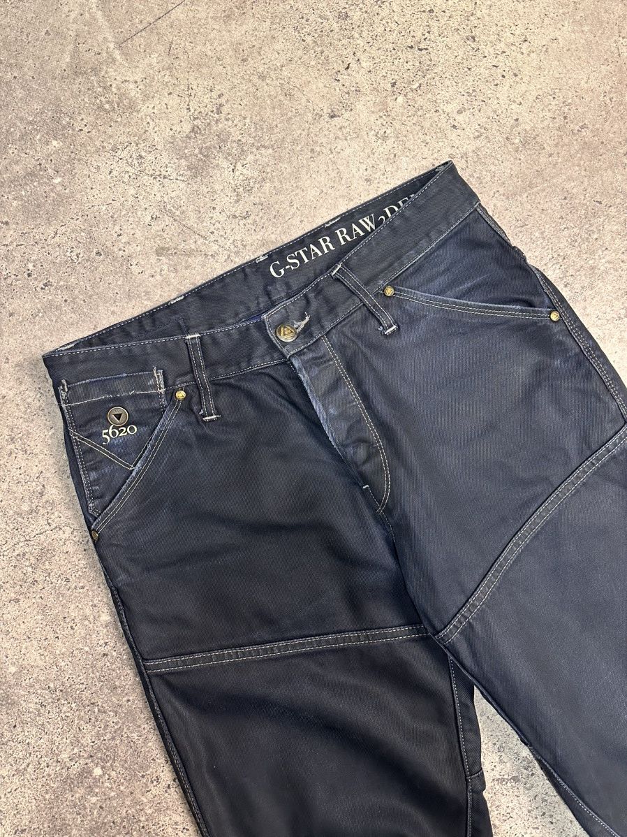 G-Star LGB Baggy GOA Flare Military Style Cargo Pants Ifsixwasnine Size US 34 / EU 50 - 3 Thumbnail