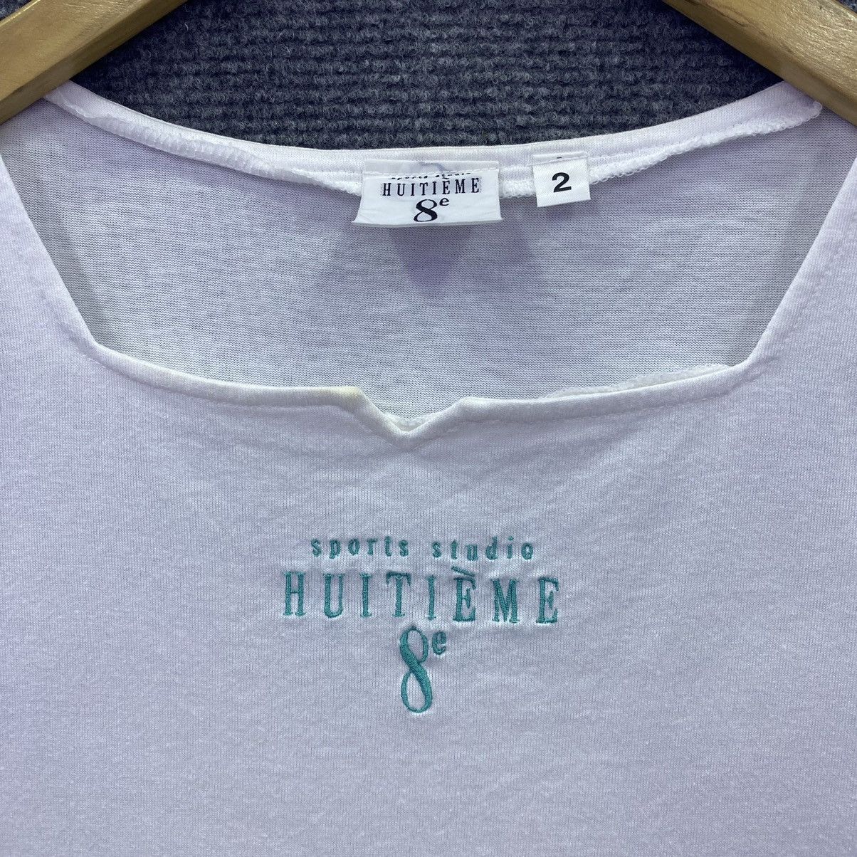 Japanese Brand Vintage HUITIEME 8e Sport Studio Tee Size S / US 4 / IT 40 - 2 Thumbnail