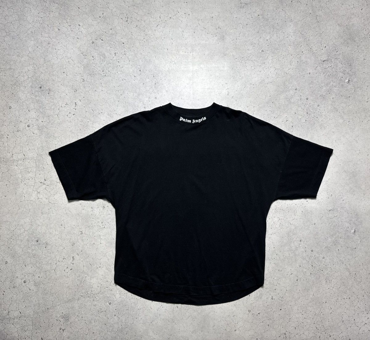 Palm Angels Palm Angels Big Logo T-Shirt Size M Black Size US M / EU 48-50 / 2 - 2 Thumbnail