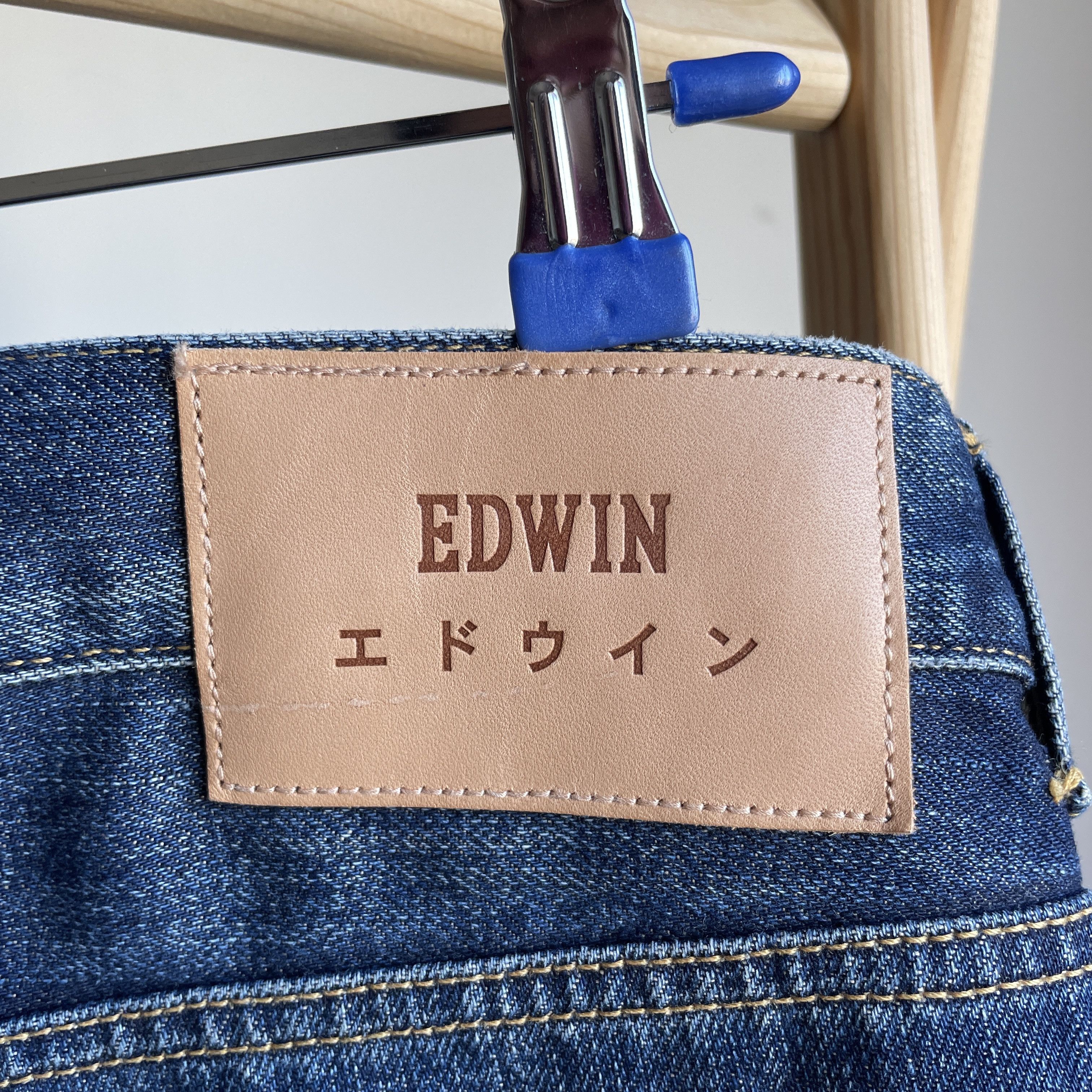 Edwin Edwin ED-80 Slim Tapered Rainbow Selvedge Denim Size 31x34 Size US 31 - 11 Thumbnail