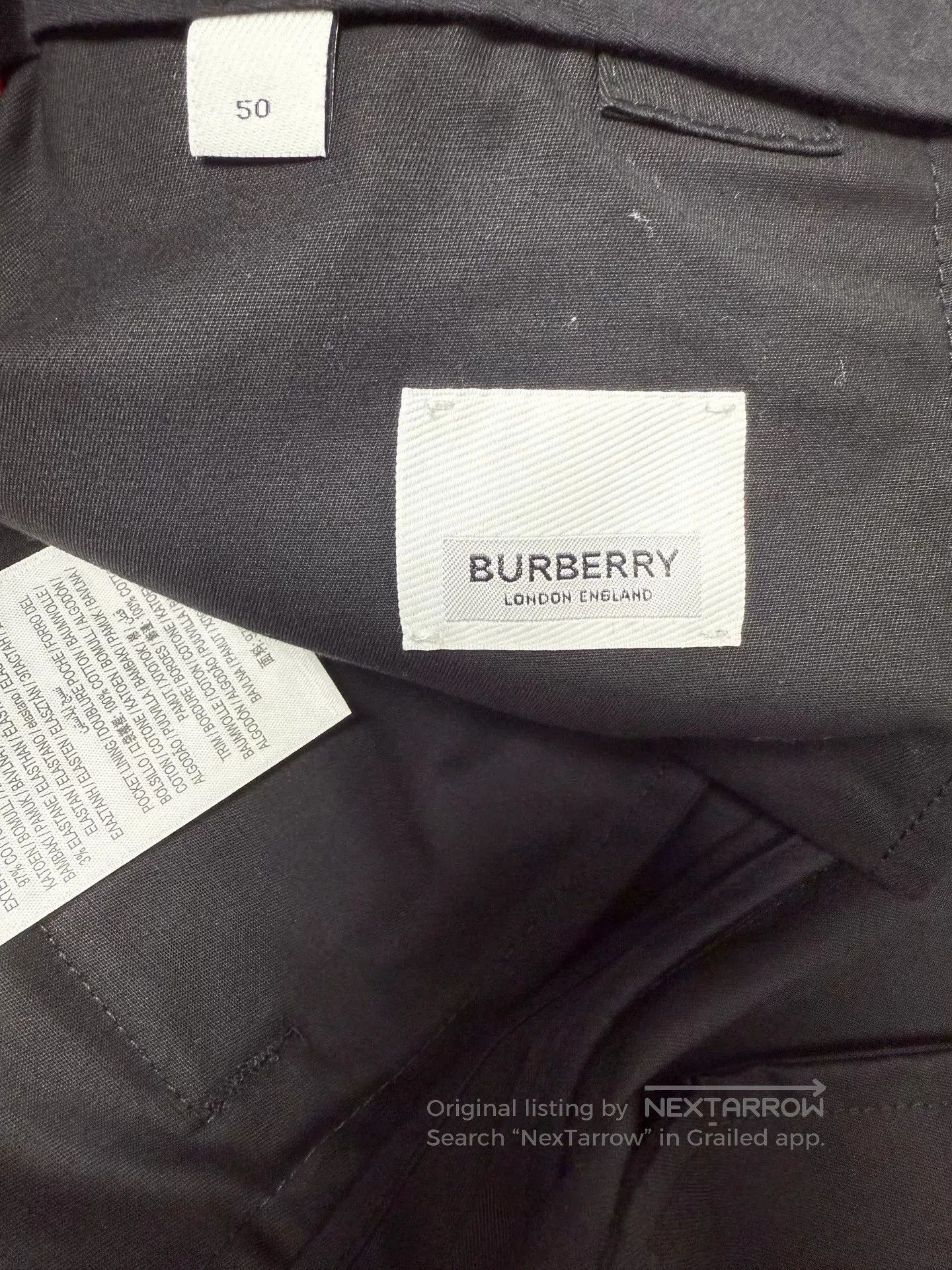 Burberry Burberry Black Casual Pants. Size US 34 / EU 50 - 8 Thumbnail