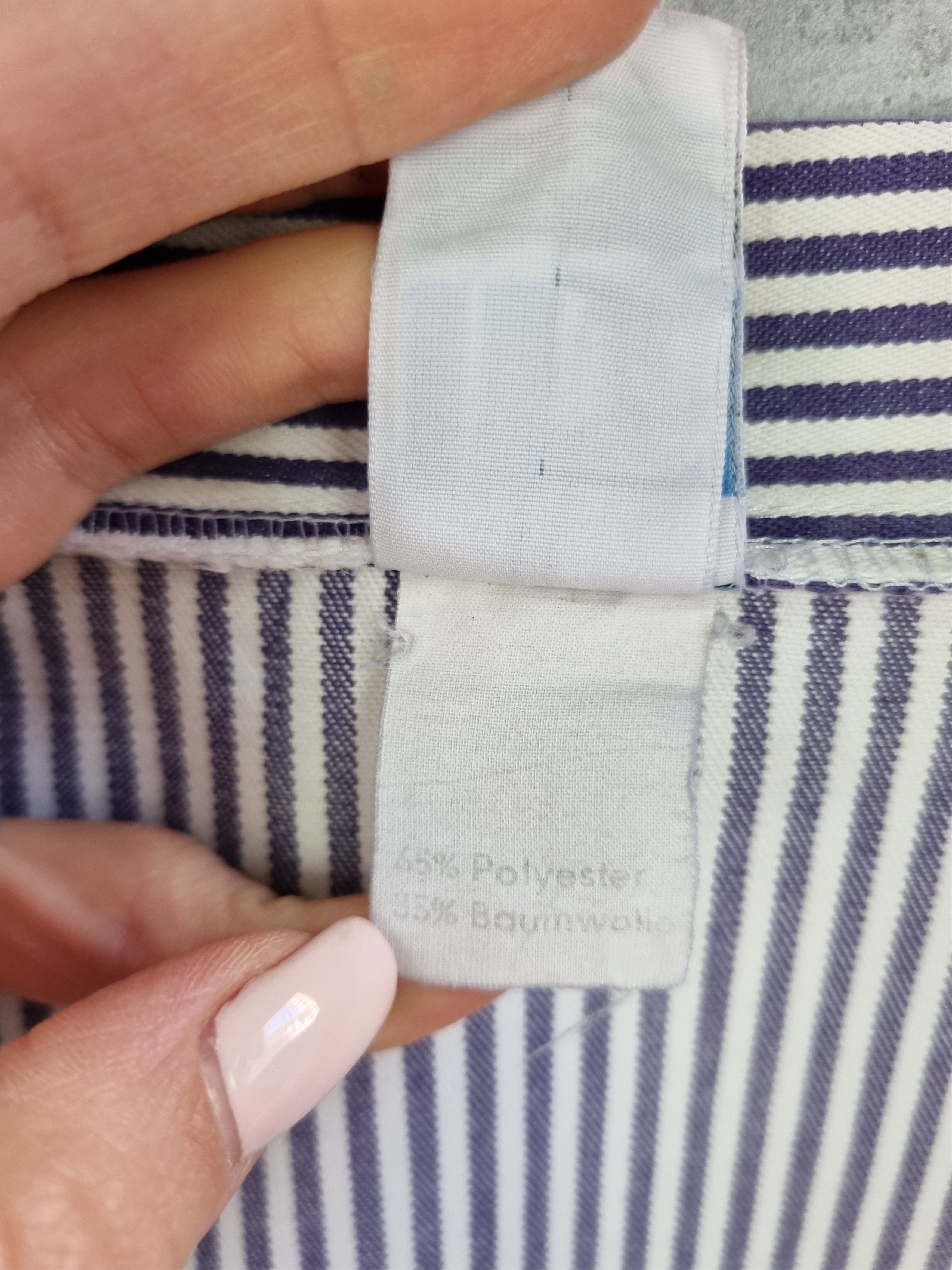 Le Laboureur × Vetra Vintage Striped Sailing Marina Worker German Light Jacket Size US XXL / EU 58 / 5 - 9 Thumbnail