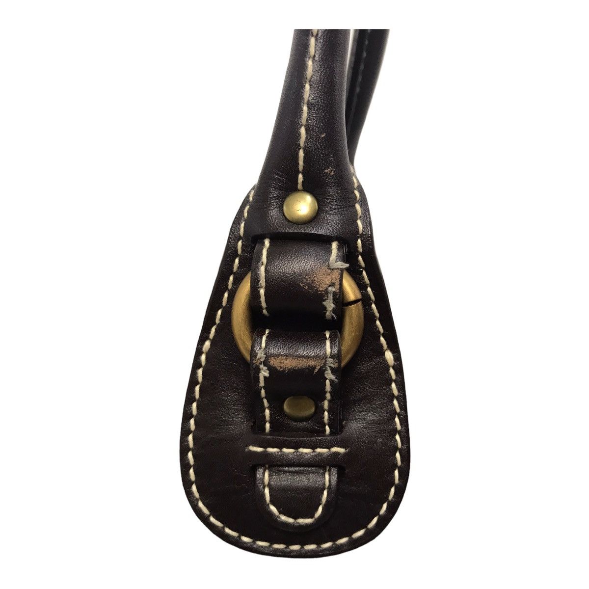 Lauren Ralph Lauren × RRL Ralph Lauren × Ralph Lauren Lauren Ralph Lauren Leather Tote Bag Size ONE SIZE - 4 Thumbnail