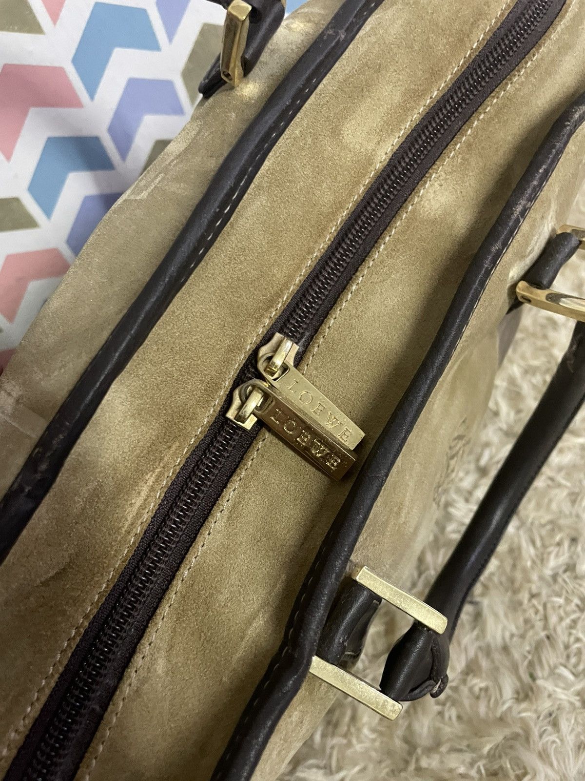 Loewe LOEWE Amozona Sude Leather Size ONE SIZE - 14 Thumbnail