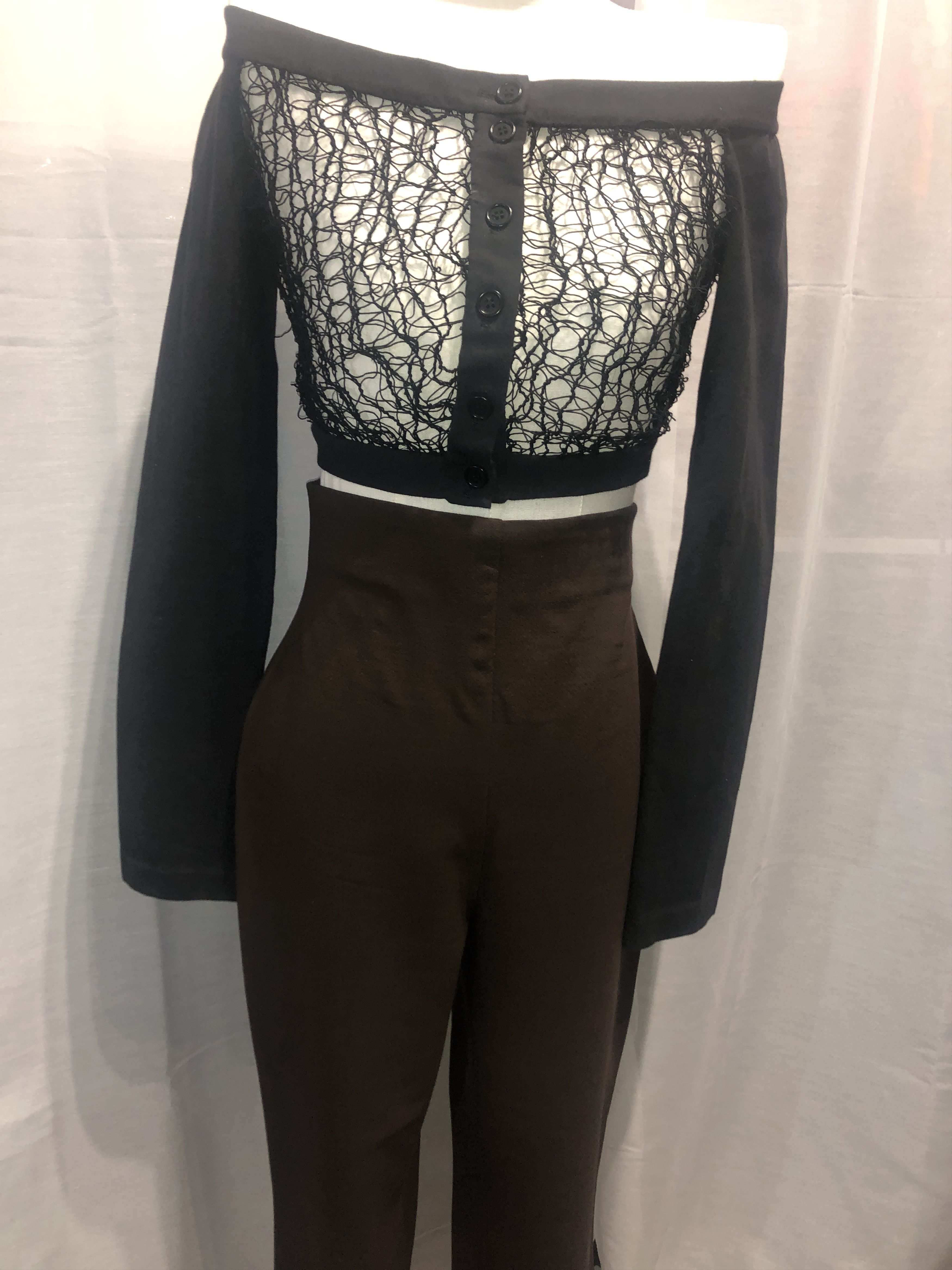 Romeo Gigli 90s high waisted trousers Size 27" / US 4 / IT 40 - 8 Thumbnail
