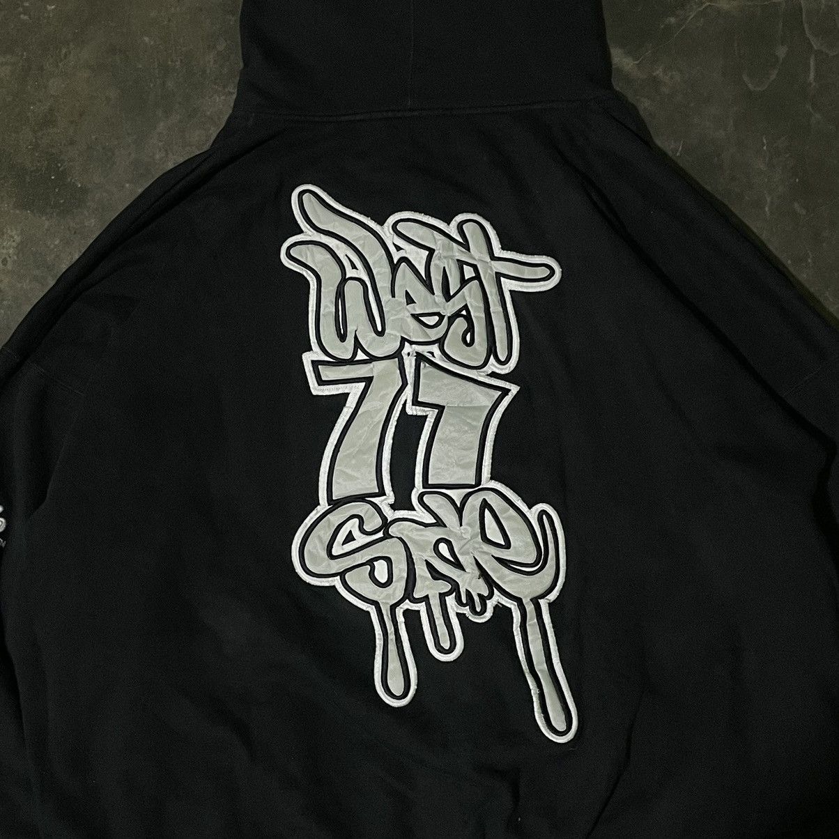 Tribal Streetwear Vintage joker 77 hiphop hoodie Size US XXL / EU 58 / 5 - 7 Thumbnail