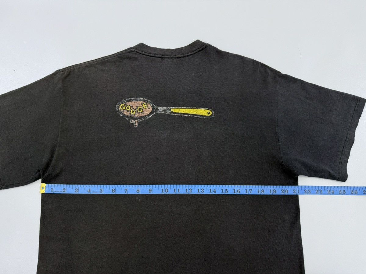 Santa Cruz Skateboards Vintage RARE OG 1992 Gouge Skateboard Sunfaded/Distress Tee Size US L / EU 52-54 / 3 - 10 Thumbnail
