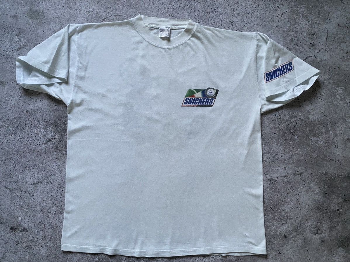 Vintage SNICKERS VINTAGE SHIRT WORLD CU FRANCE 98 Size US L / EU 52-54 / 3 - 6 Thumbnail
