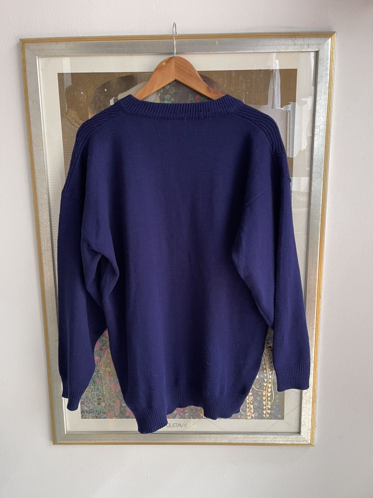 Lacoste Lacoste Knit Sweater 80s Size US XL / EU 56 / 4 - 2 Thumbnail