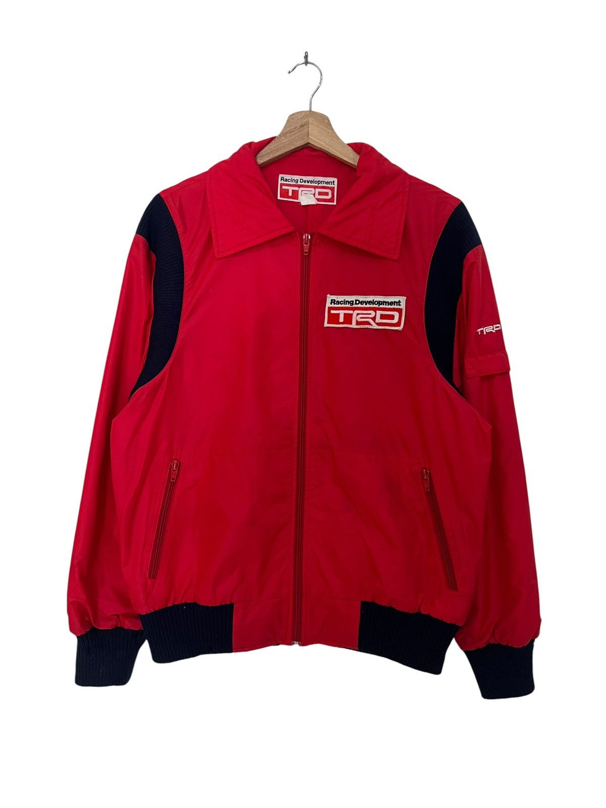 Vintage Vintage Toyota TRD Racing Development Red Zip Jacket LL