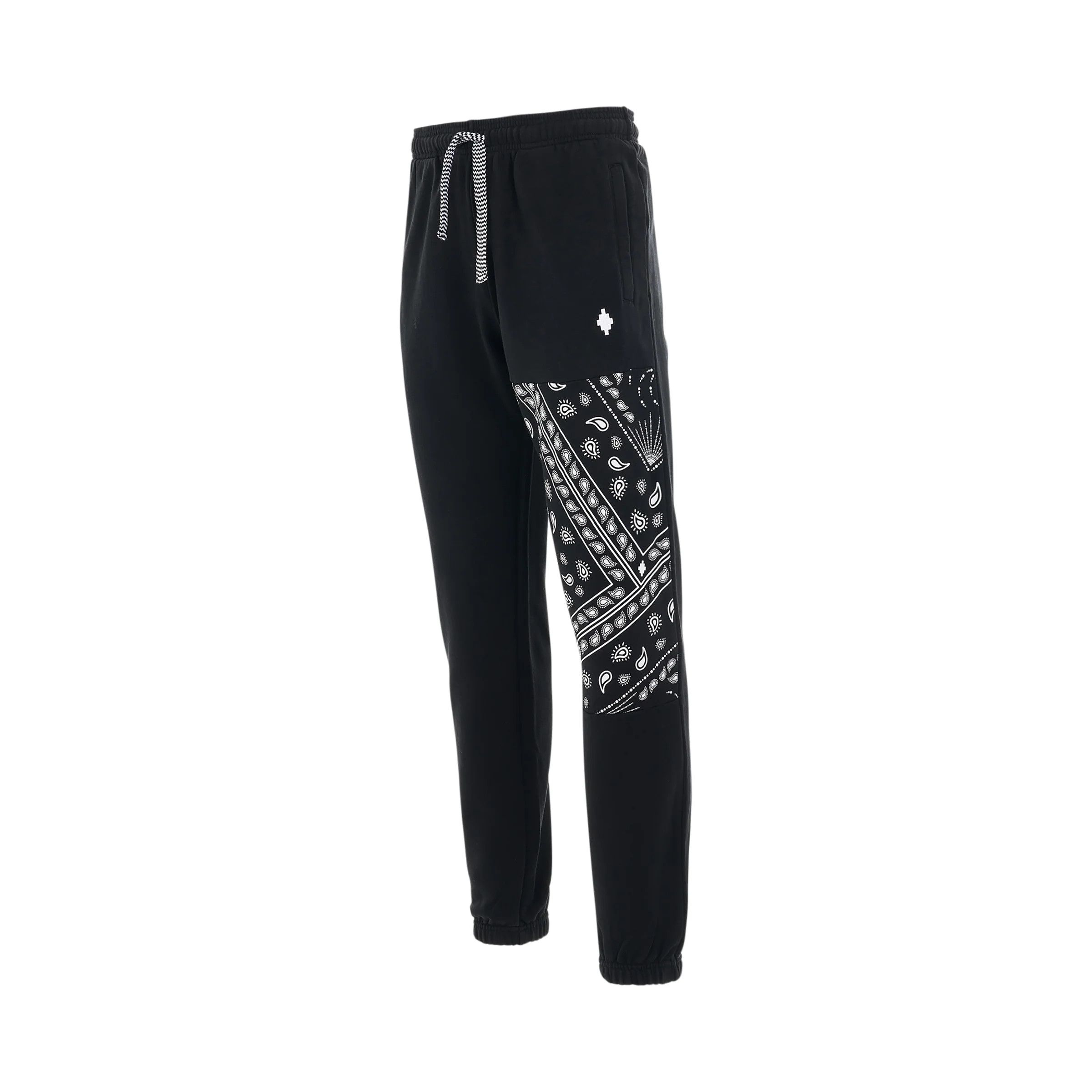 Marcelo Burlon o1mris0824 Relax Sweatpants in Black Size US 30 / EU 46 - 2 Thumbnail