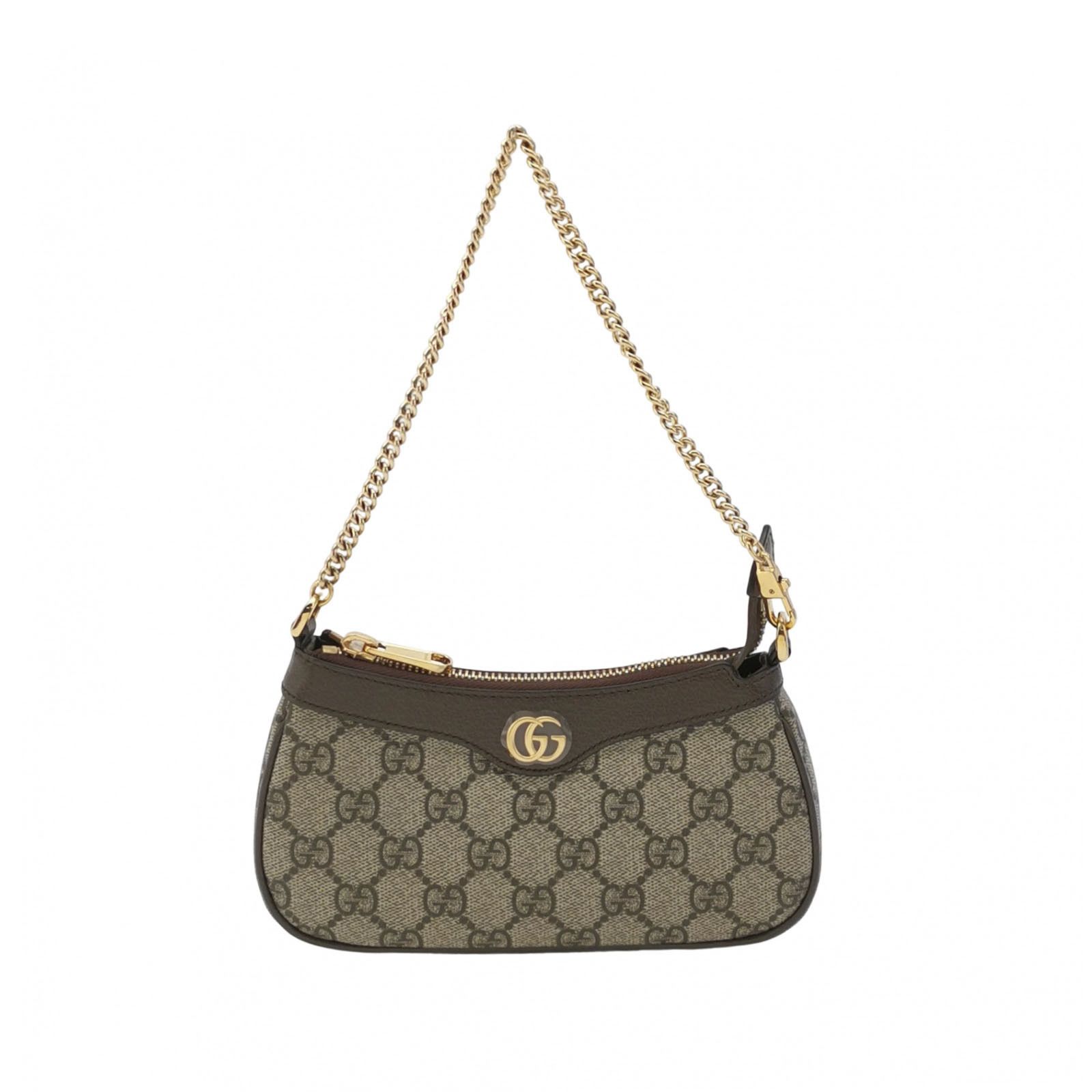 Gucci Gucci Ophidia GG Supreme Mini Handle Bag Size ONE SIZE - 1 Thumbnail