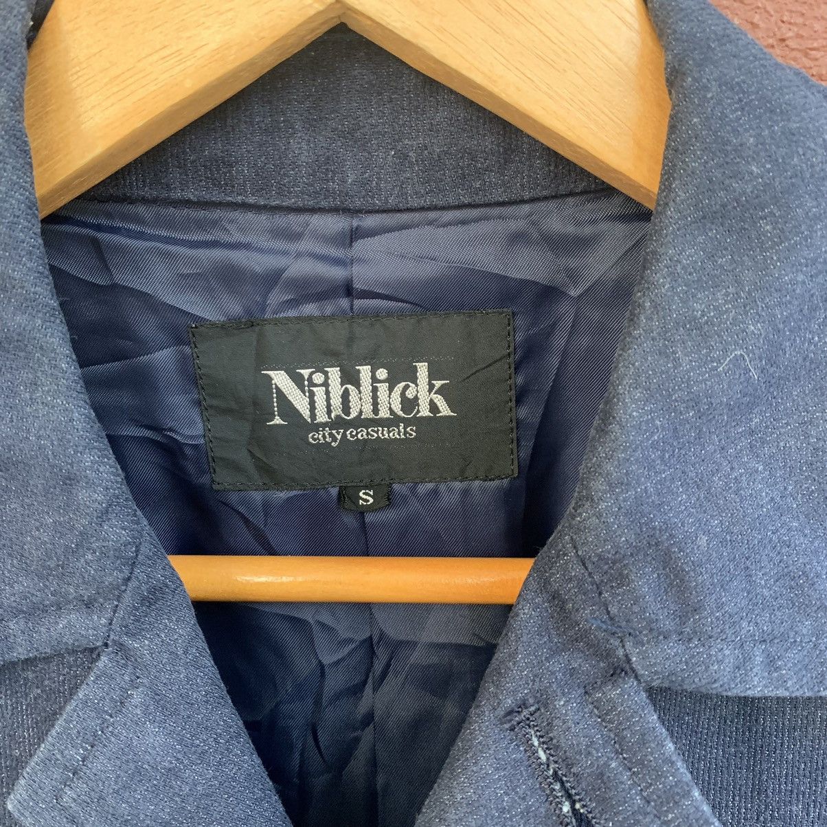 Vintage Vintage Japanese Niblick Denim Chore Worker Denim Jacket Size US S / EU 44-46 / 1 - 4 Thumbnail