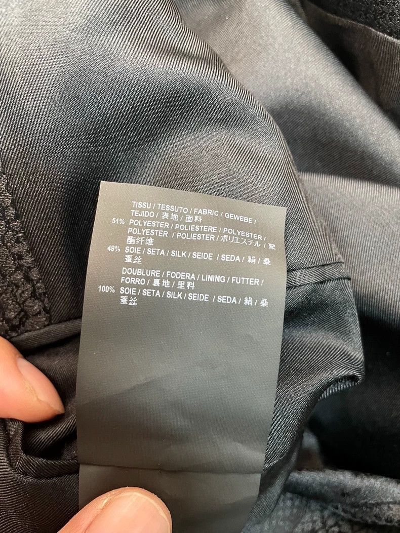Saint Laurent Paris Saint Laurent Paris 3D python jacquard jacket-2506 Size US S / EU 44-46 / 1 - 5 Thumbnail