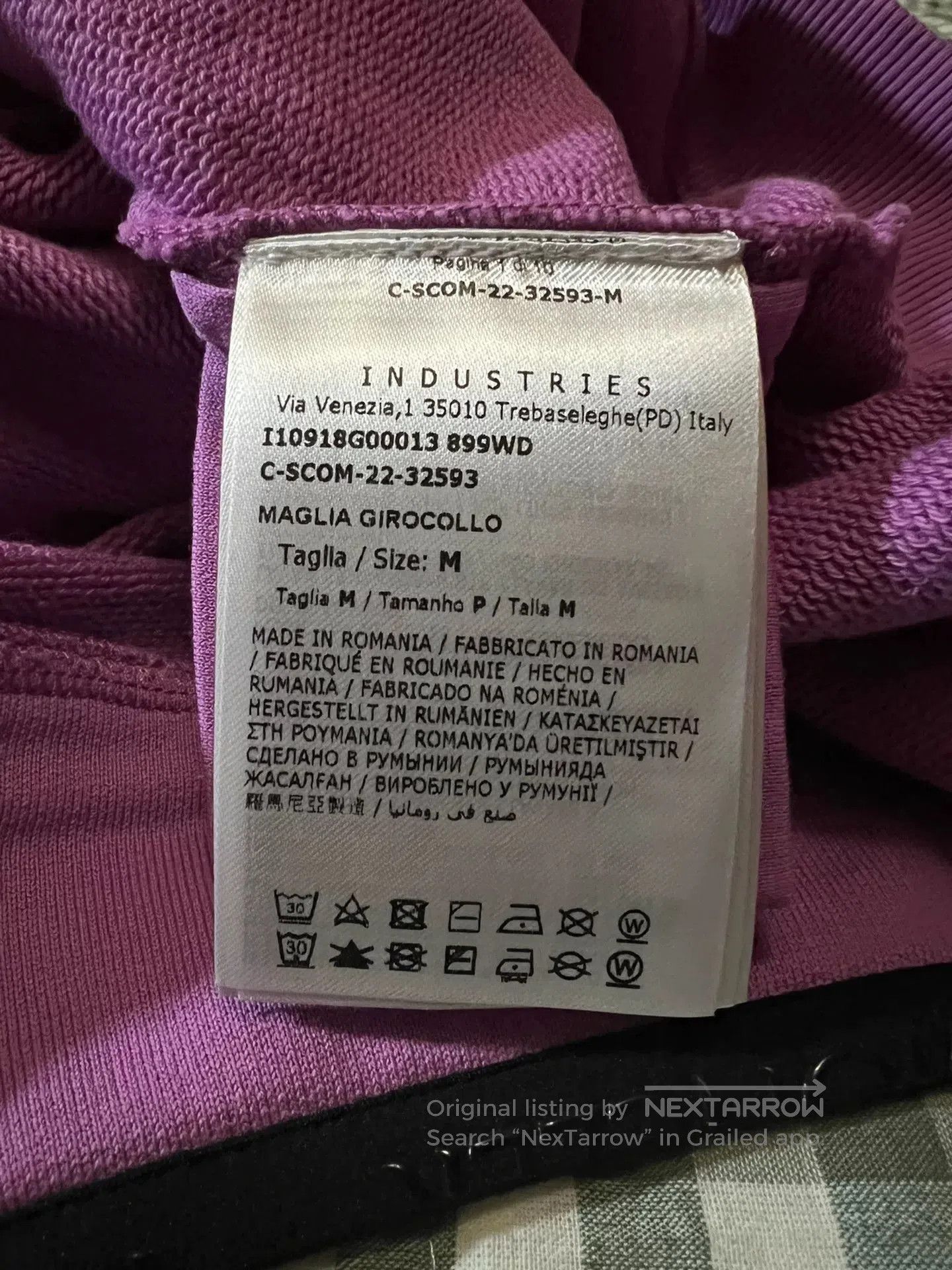 Moncler moncler maglia high-end sweatshirt in purple. Size M / US 6-8 / IT 42-44 - 8 Thumbnail