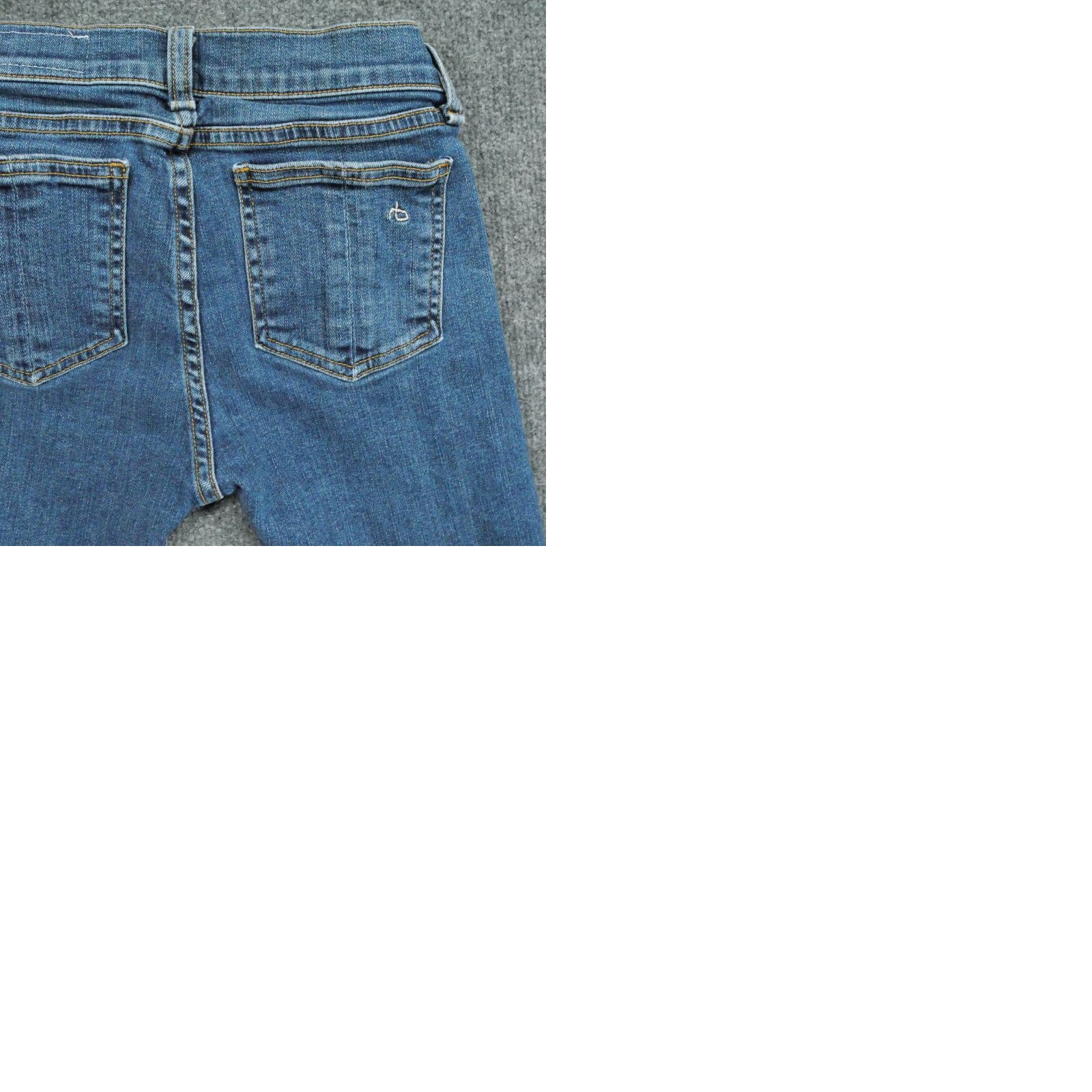 Rag & Bone rag & bone Jeans Womens Skinny Stretch Blue 25 26x26 Denim Size 42" / US 20 - 9 Thumbnail