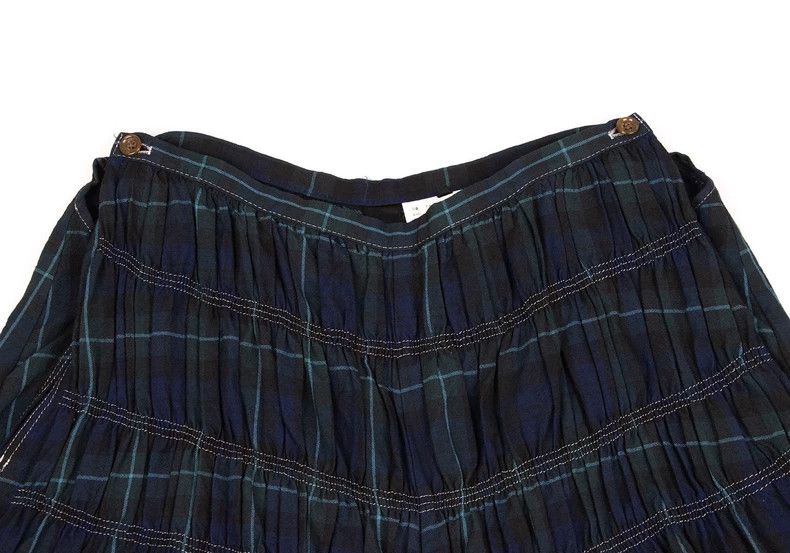 Comme des Garcons Comme des Garcons size M Retro green plaid shorts Size 25" / US 0 / IT 36 - 3 Thumbnail