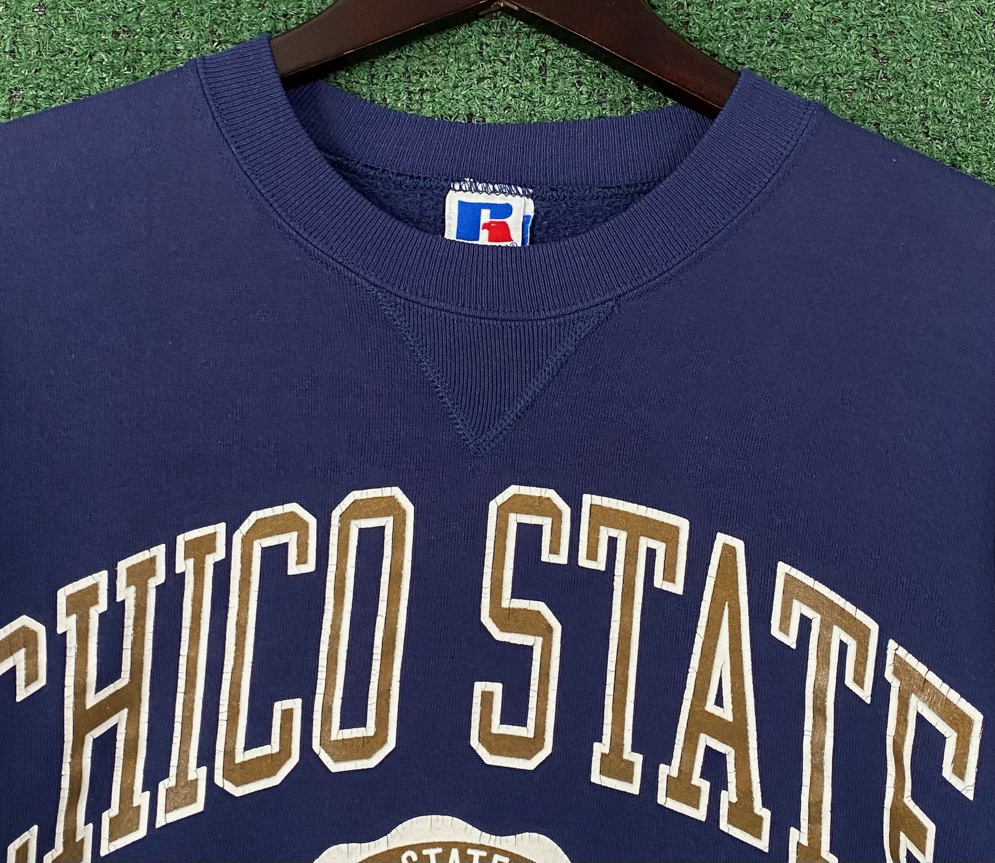 Russell Athletic 90’s Russell Athletic Chico State Sweatshirt Large Size US L / EU 52-54 / 3 - 3 Thumbnail