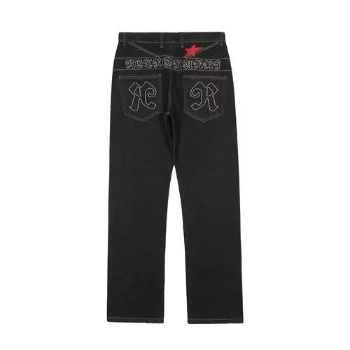 Vintage skate hiphop pattern y2k pants Size US 30 / EU 46 - 3 Thumbnail