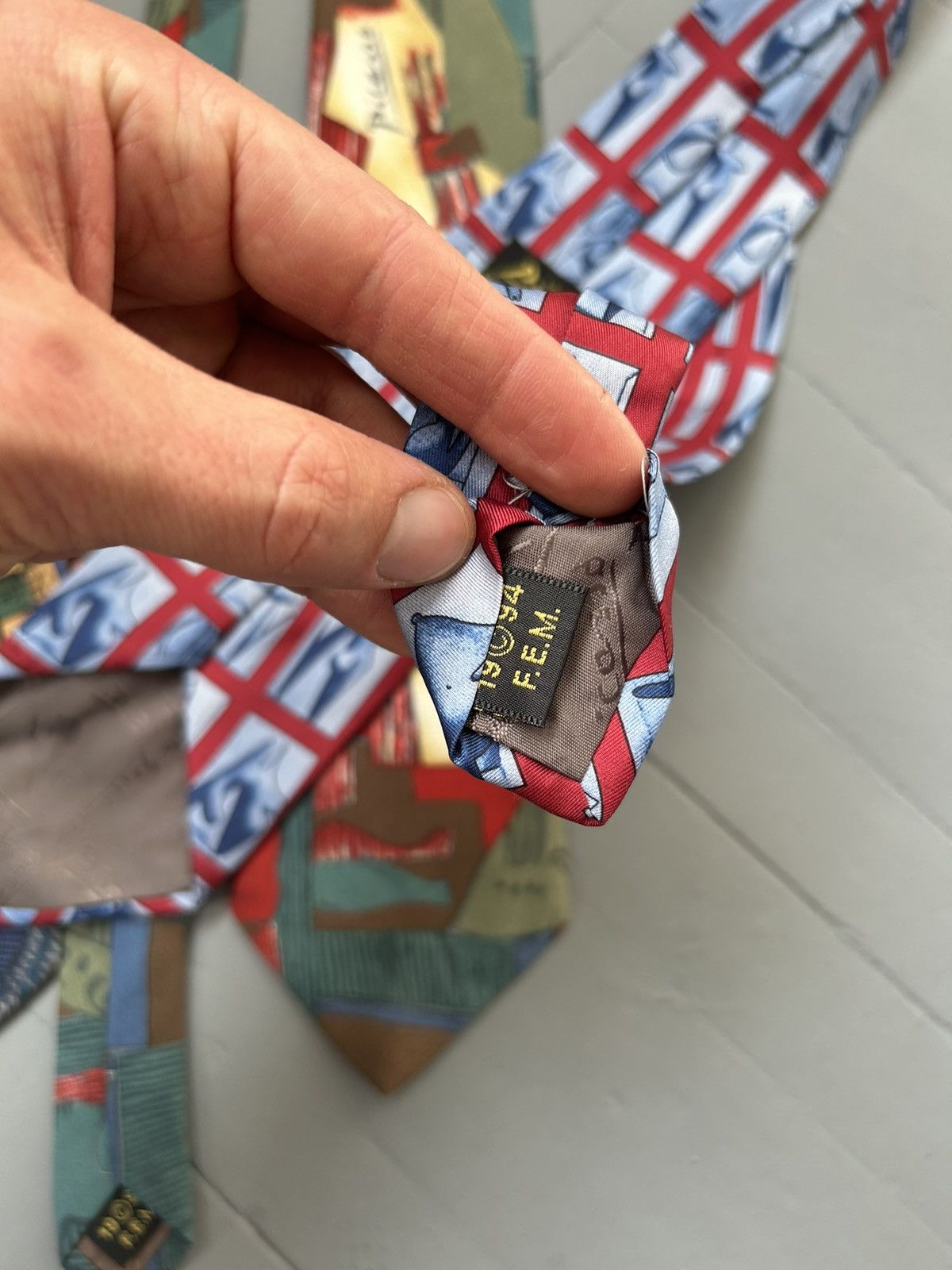 Other Picasso silk tie 3 pieces Size ONE SIZE - 6 Thumbnail