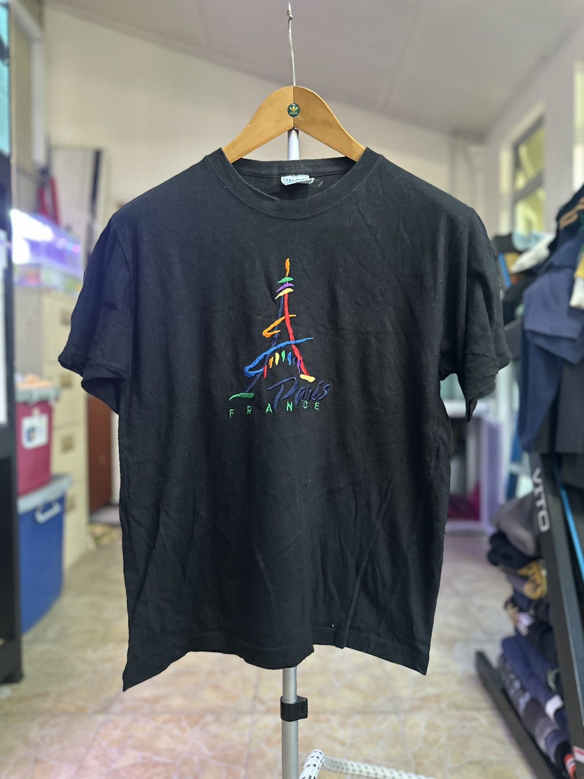Vintage Vintage Paris tshirt Size US S / EU 44-46 / 1 - 1 Thumbnail