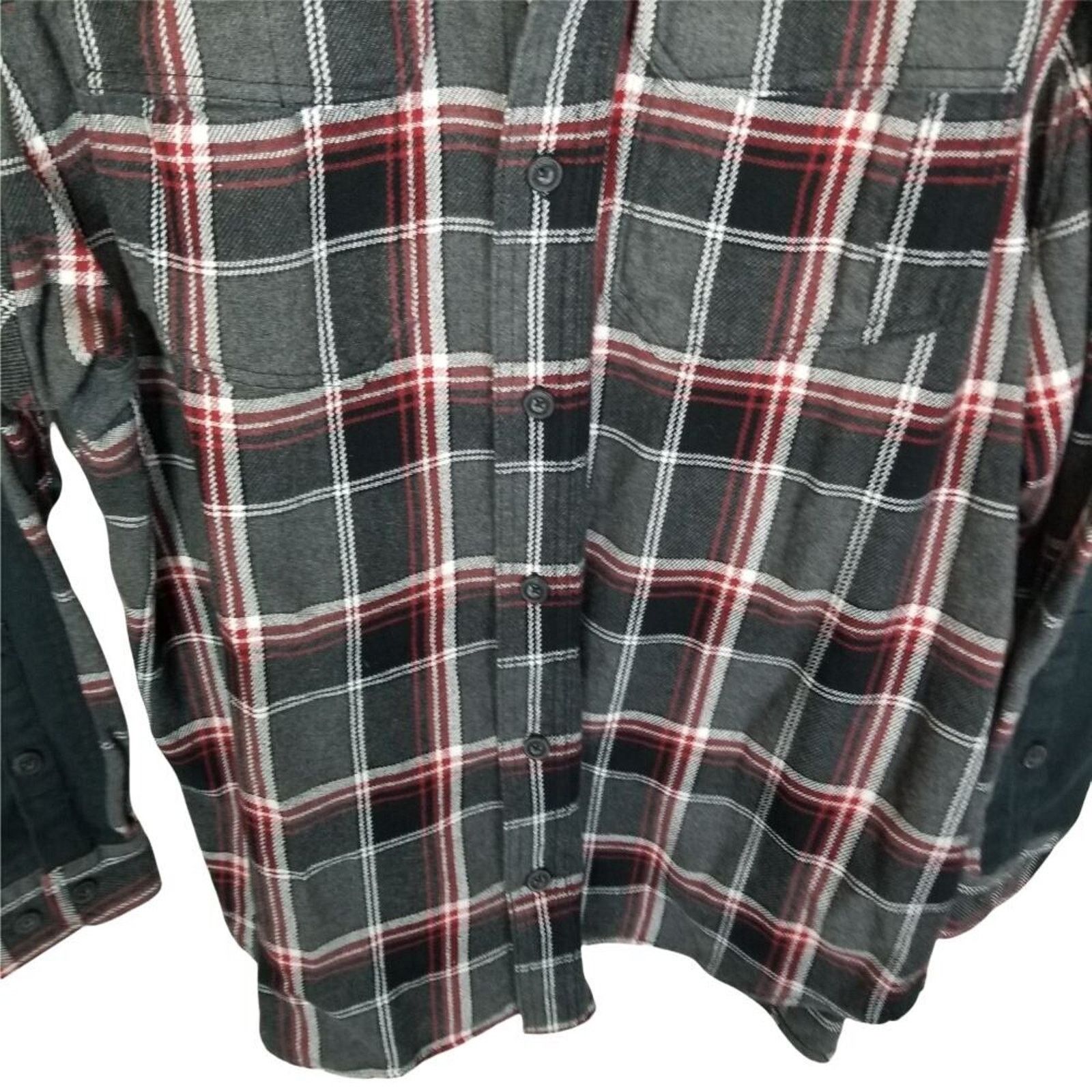 Duluth Trading Company Duluth Trading Co Flannel Shirt Plaid Sz XL Gorpcore Utility Size US XL / EU 56 / 4 - 3 Thumbnail