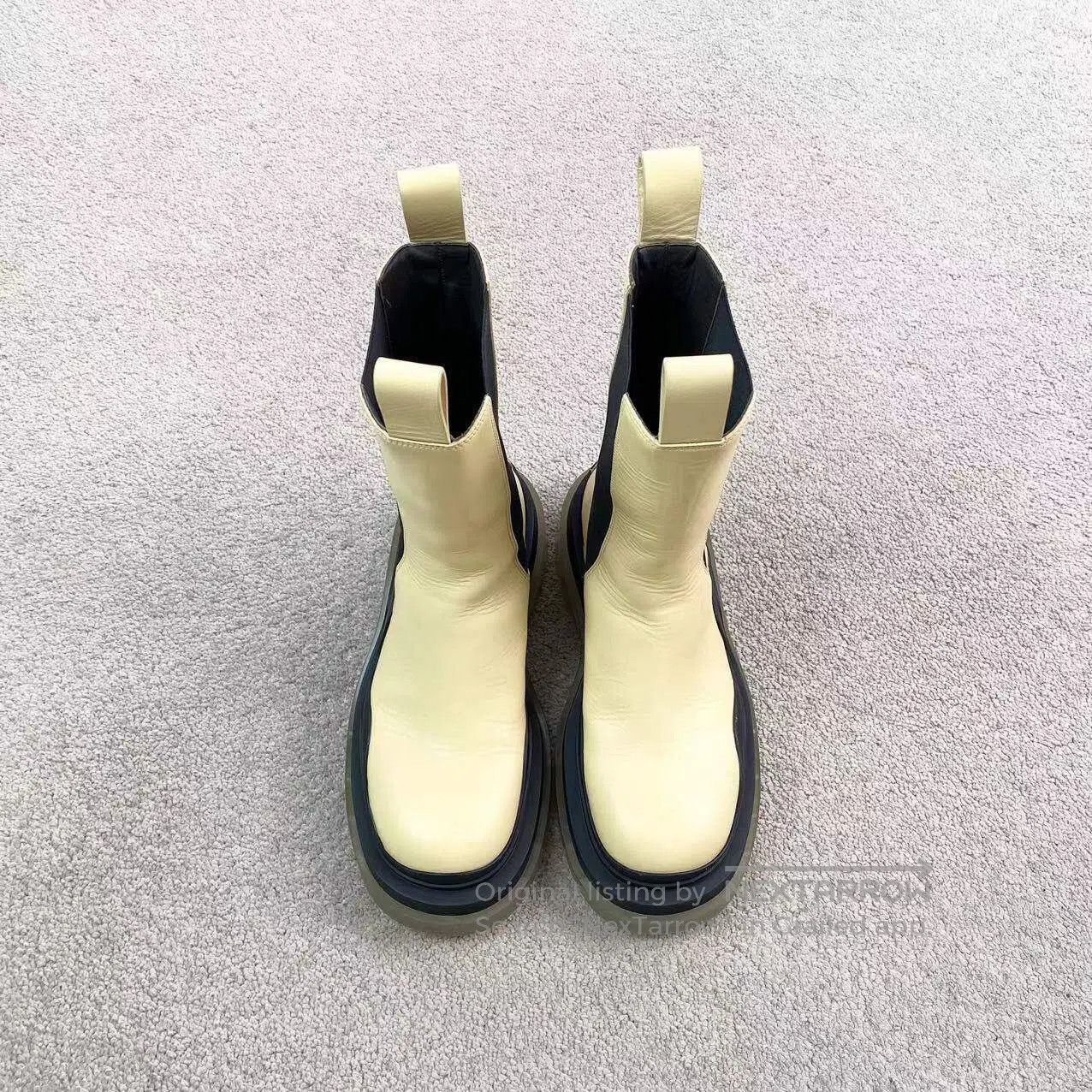 Bottega Veneta Bottega Veneta Transparent platform tube boots| Size US 6 / IT 36 - 2 Thumbnail