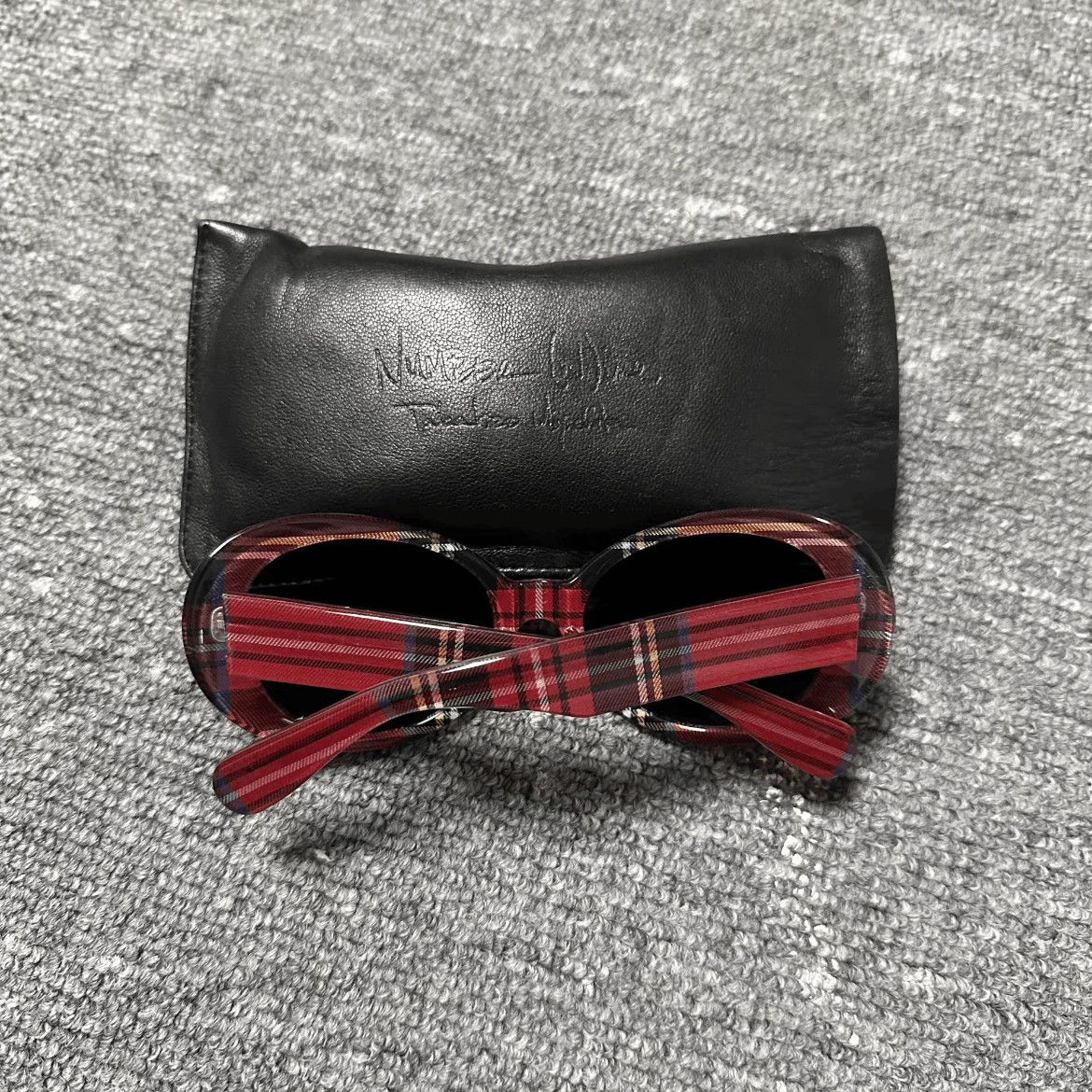 Number (N)ine Number Nine 05SS Plaid Sunglasses (1) Size ONE SIZE - 2 Thumbnail