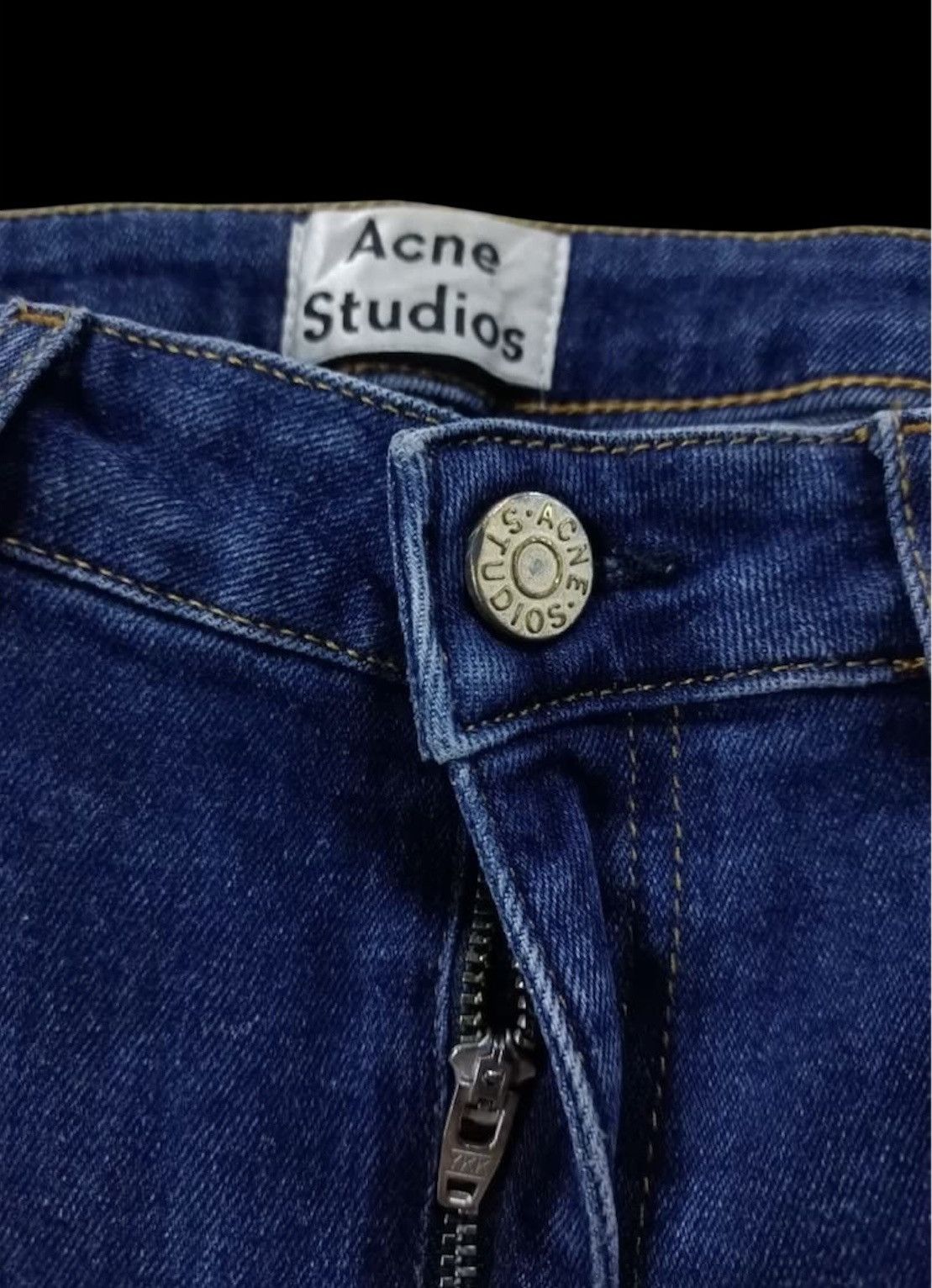 Acne Studios ACNE STUDIO SLIM FIT DENIM x STYLE SKIN 5 USED BLUE Size 30" / US 8 / IT 44 - 9 Thumbnail